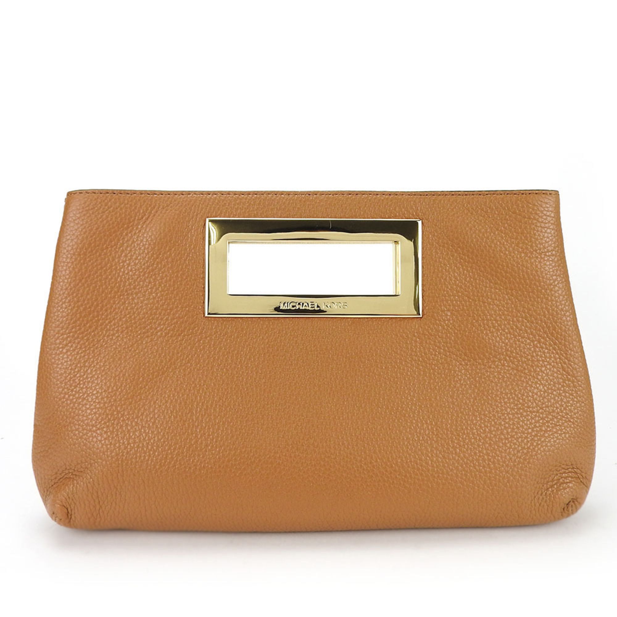 Leather Clutch Bag Handbag (Pre-Owned) - Michael Kors - Modalova