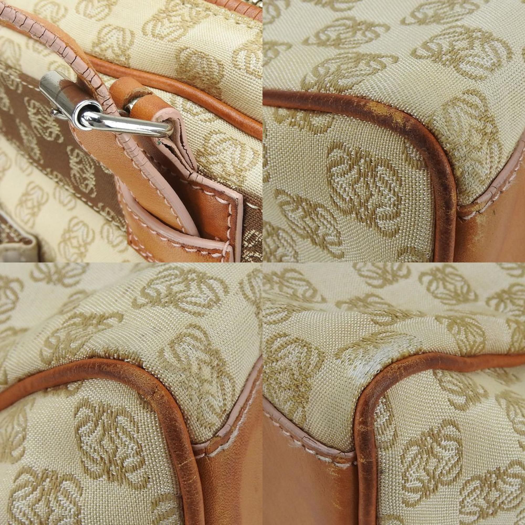 Canvas Leather Tote Bag (Pre-Owned) - Loewe - Modalova