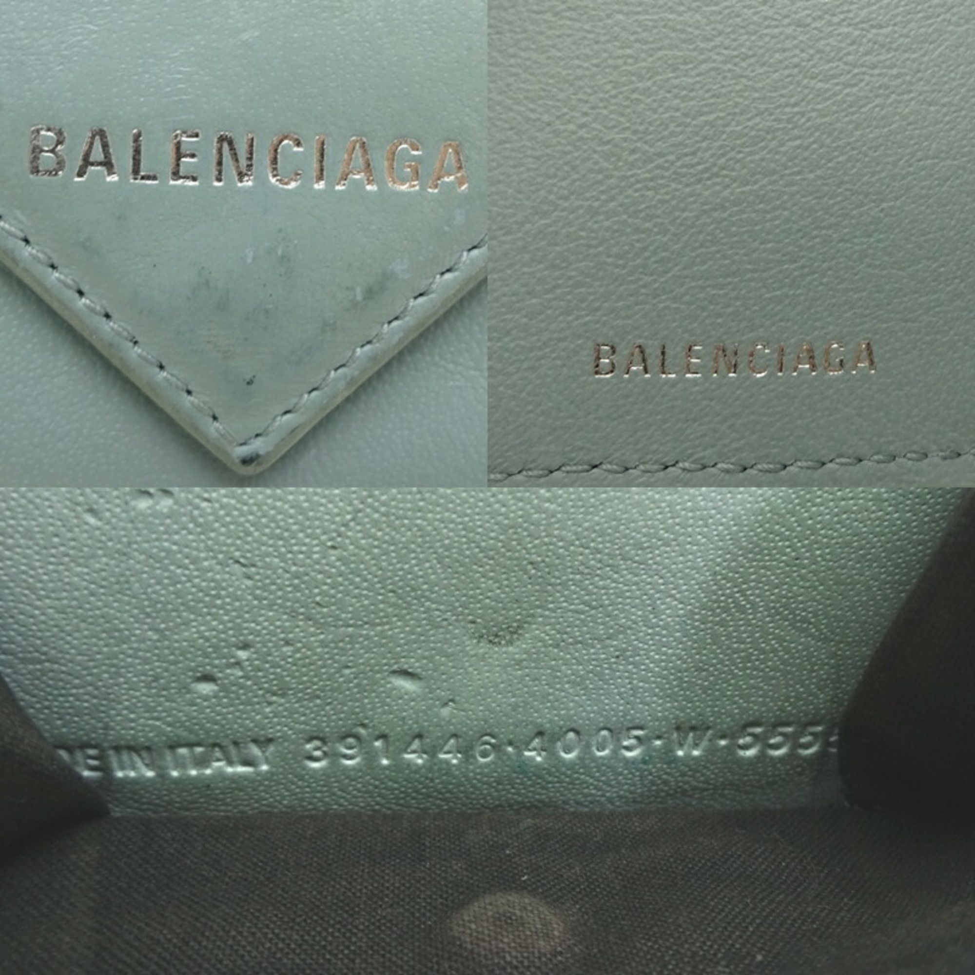 Leather Wallet (Tri-Fold) (Pre-Owned) - Balenciaga - Modalova