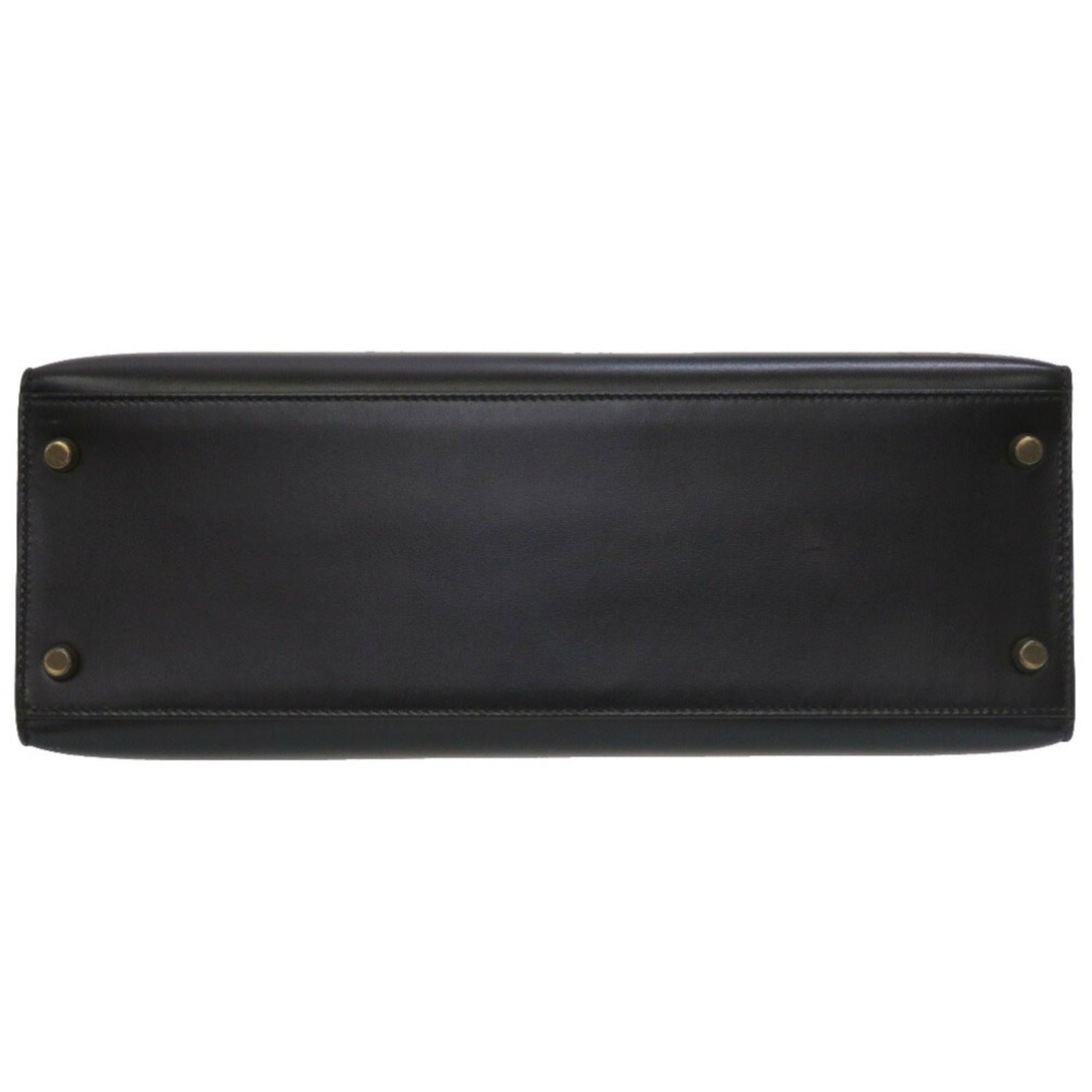 Box Calf Leather Handbag (Pre-Owned) - Hermes - Modalova