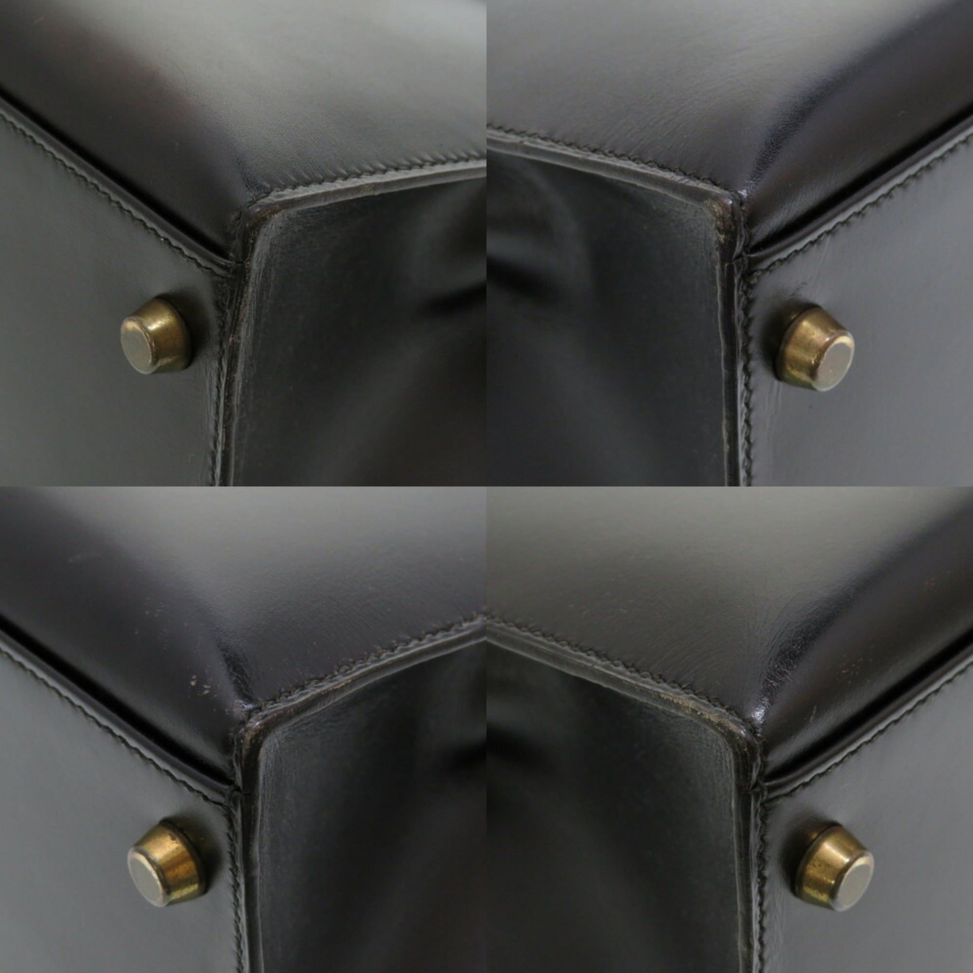 Box Calf Leather Handbag (Pre-Owned) - Hermes - Modalova