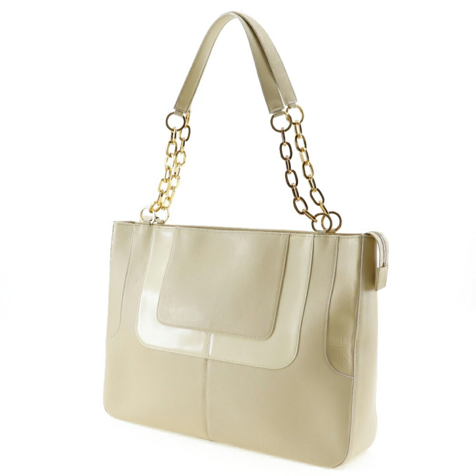 Leather Shoulder Bag (Pre-Owned) - Versace - Modalova