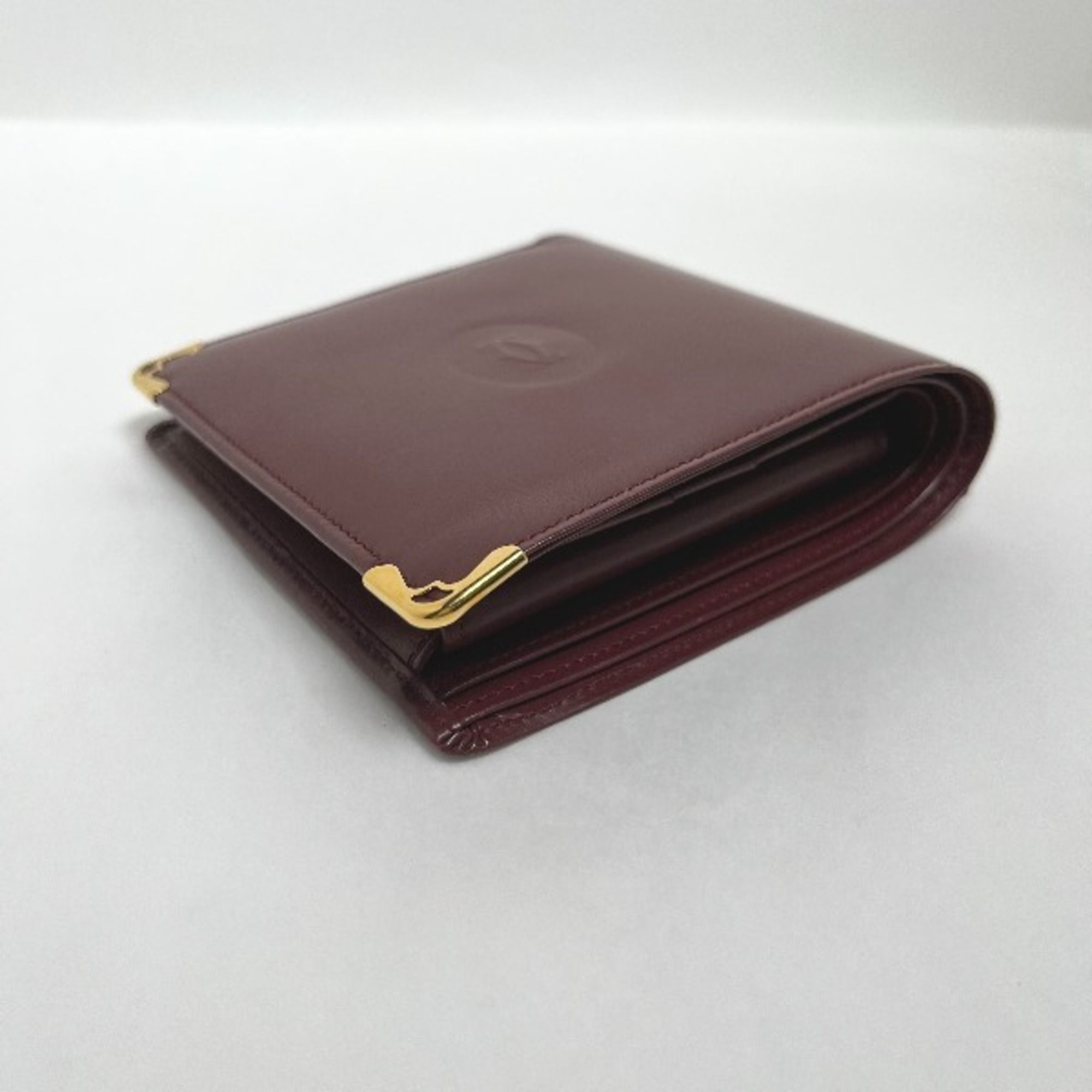 Leather Wallet (Bi-Fold) (Pre-Owned) - Cartier - Modalova