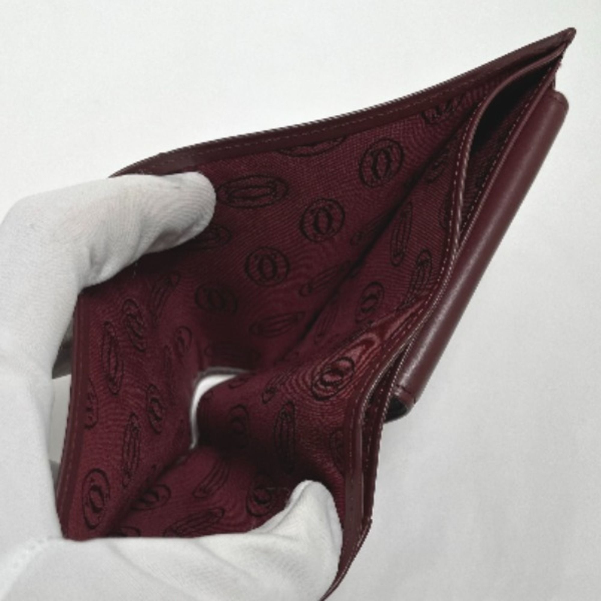 Leather Wallet (Bi-Fold) (Pre-Owned) - Cartier - Modalova
