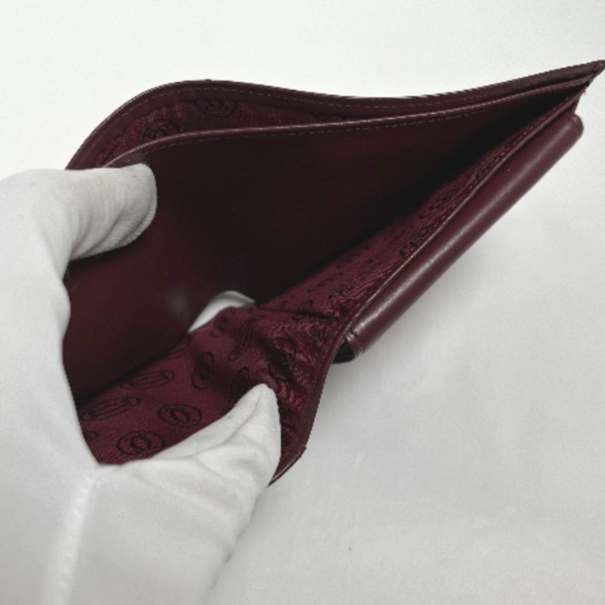 Leather Wallet (Bi-Fold) (Pre-Owned) - Cartier - Modalova
