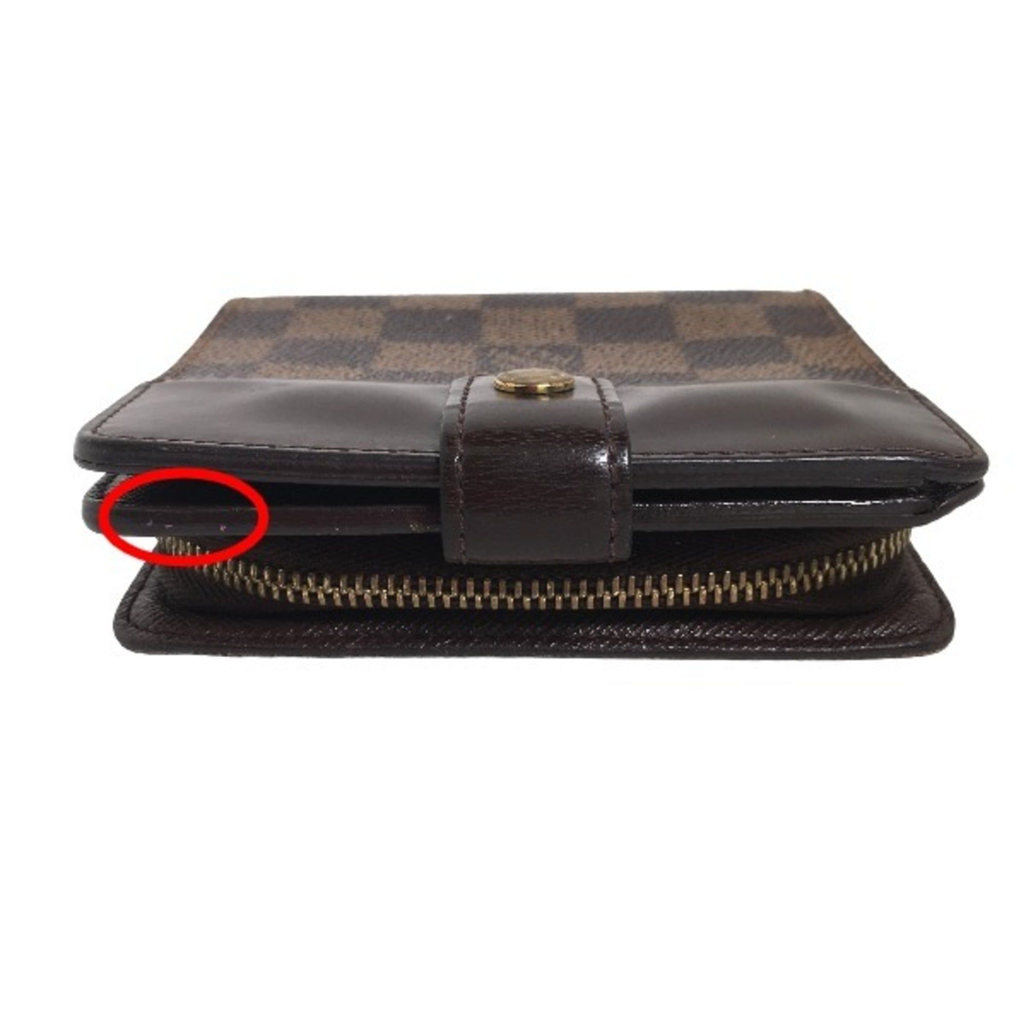 Damier Damier Canvas Wallet (Bi-Fold) (Pre-Owned) - Louis Vuitton - Modalova