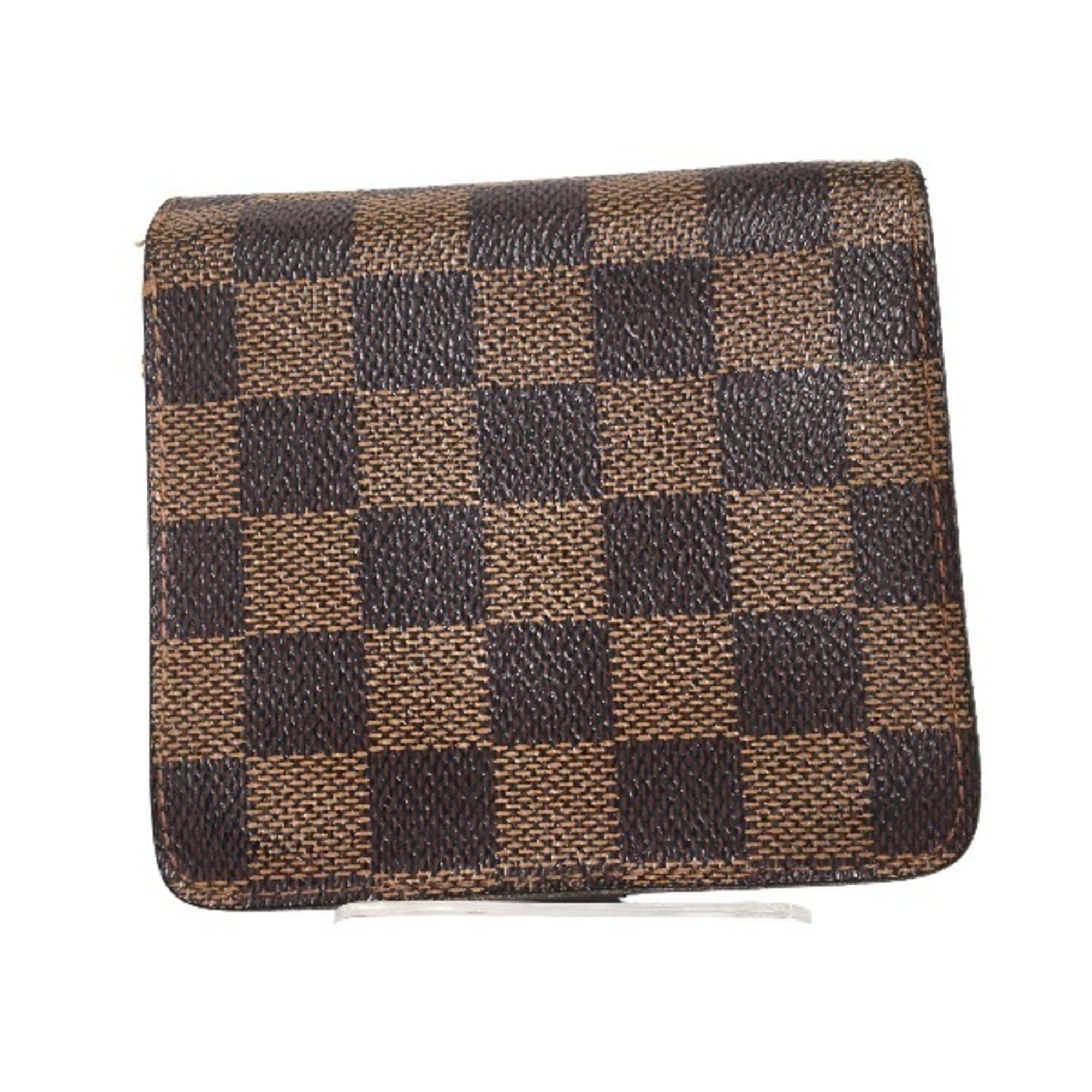 Damier Damier Canvas Wallet (Bi-Fold) (Pre-Owned) - Louis Vuitton - Modalova