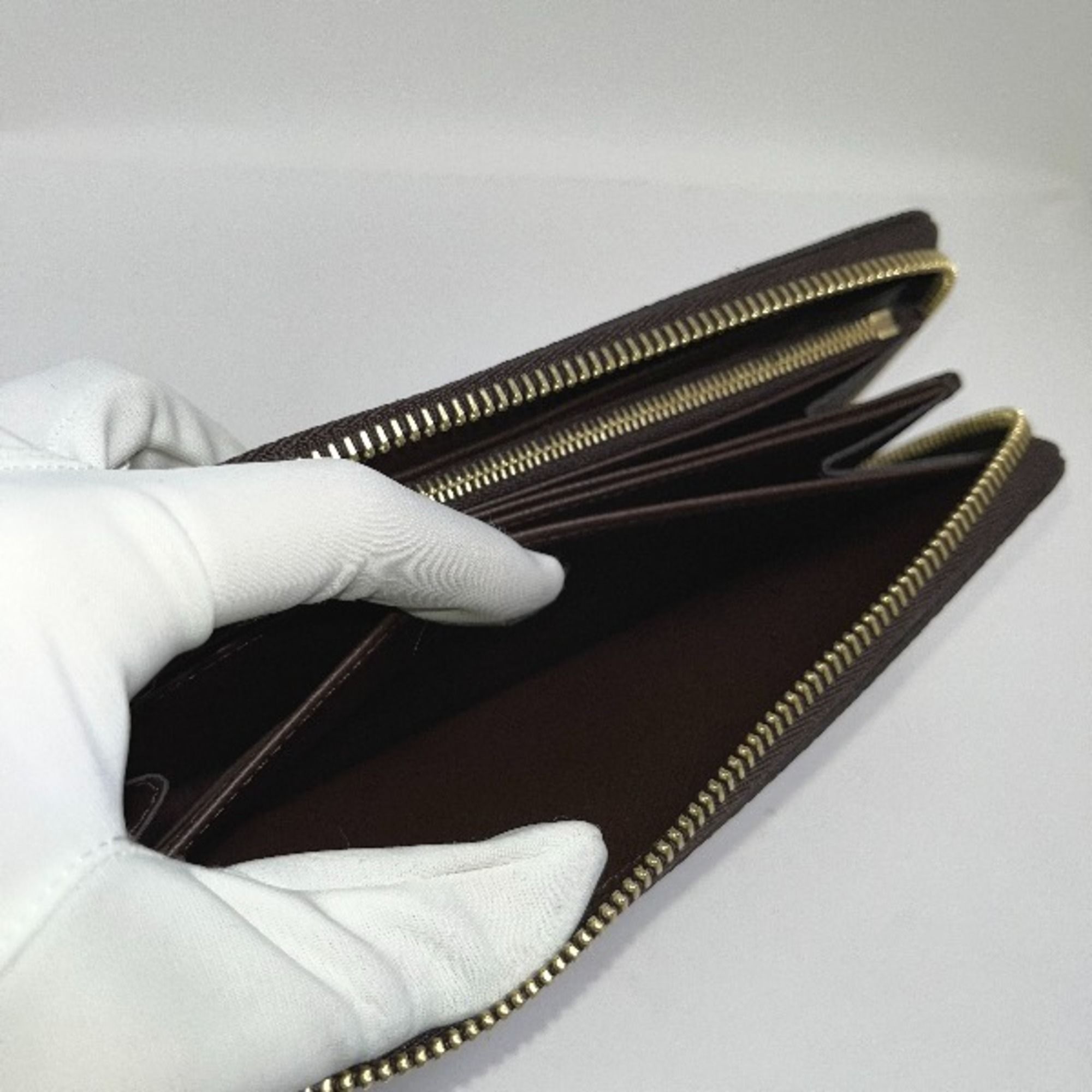 Damier Canvas Long Wallet (Bi-Fold) (Pre-Owned) - Louis Vuitton - Modalova