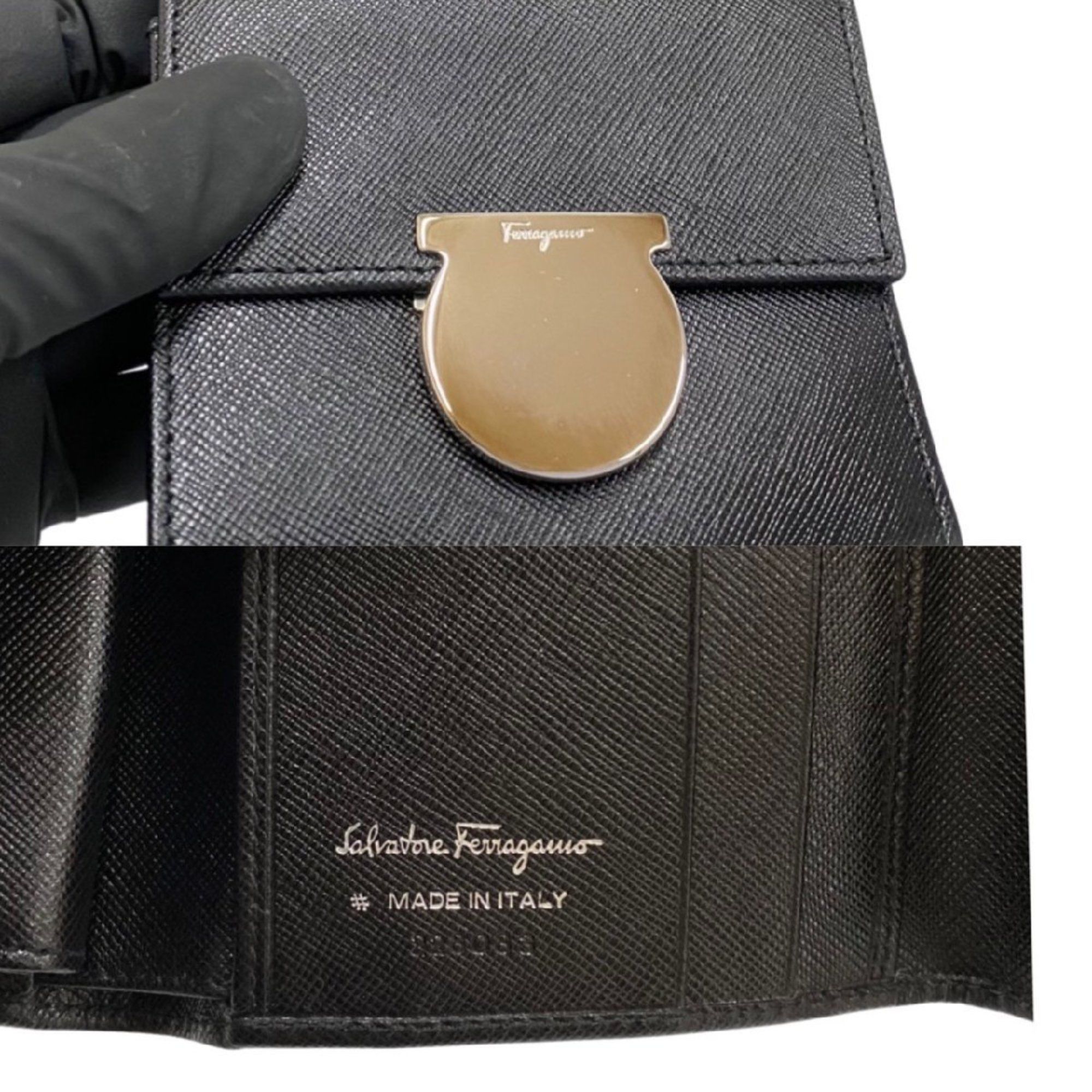 Leather Wallet (Bi-Fold) (Pre-Owned) - Salvatore Ferragamo - Modalova