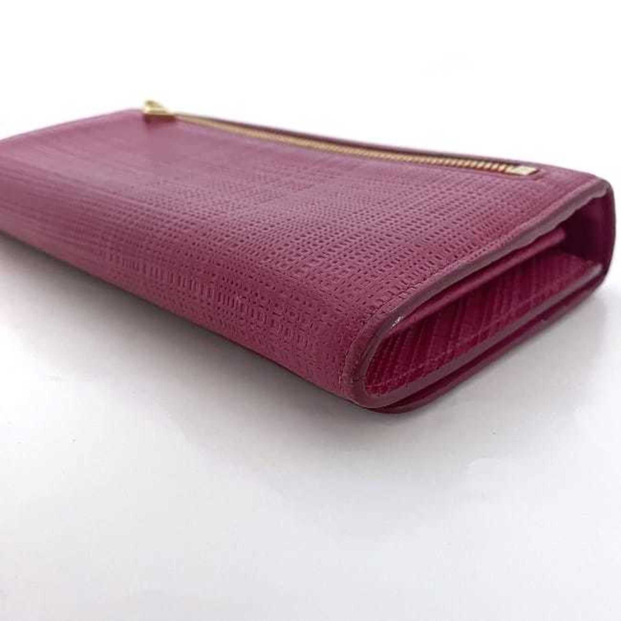 Linen Leather Long Wallet (Bi-Fold) (Pre-Owned) - Loewe - Modalova