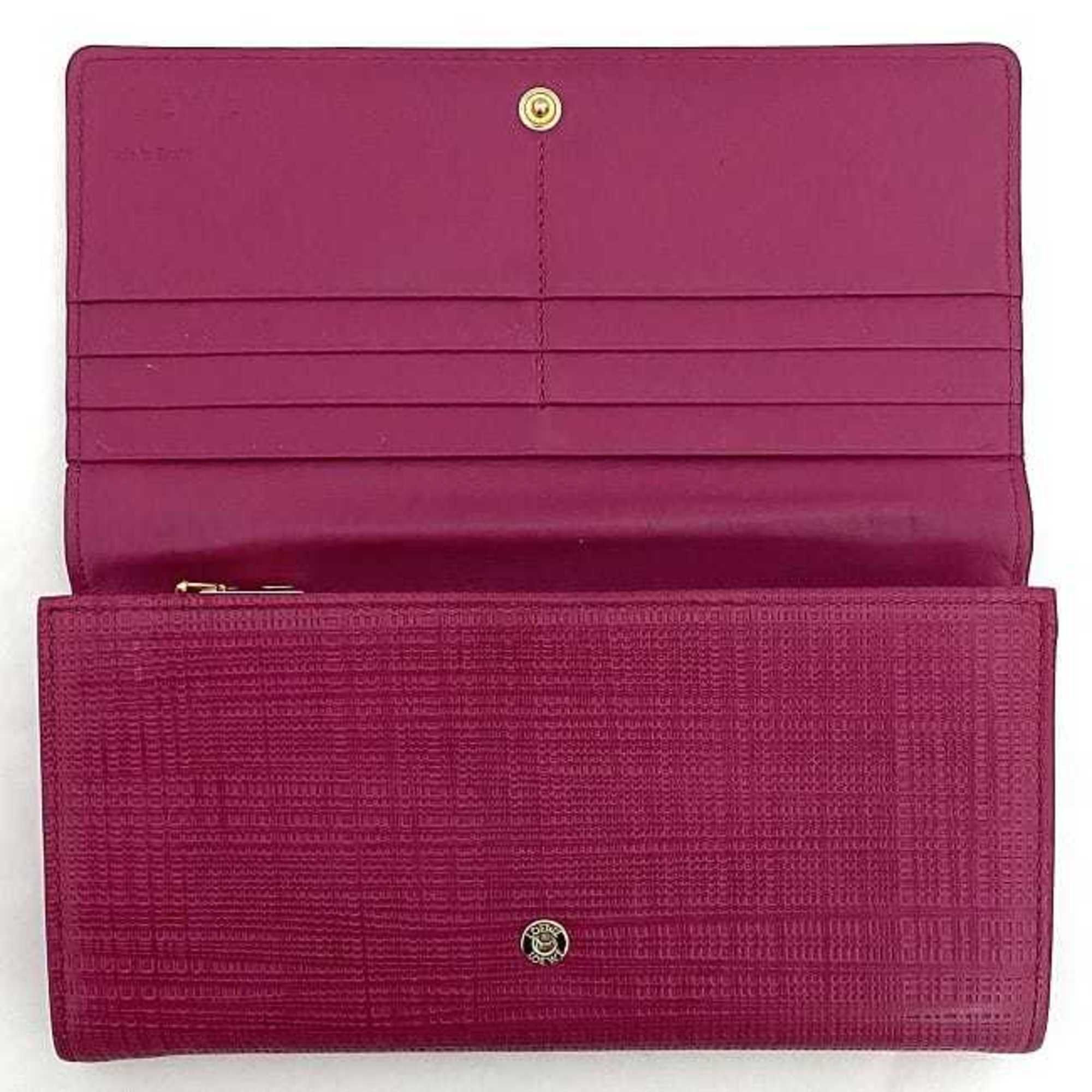 Linen Leather Long Wallet (Bi-Fold) (Pre-Owned) - Loewe - Modalova