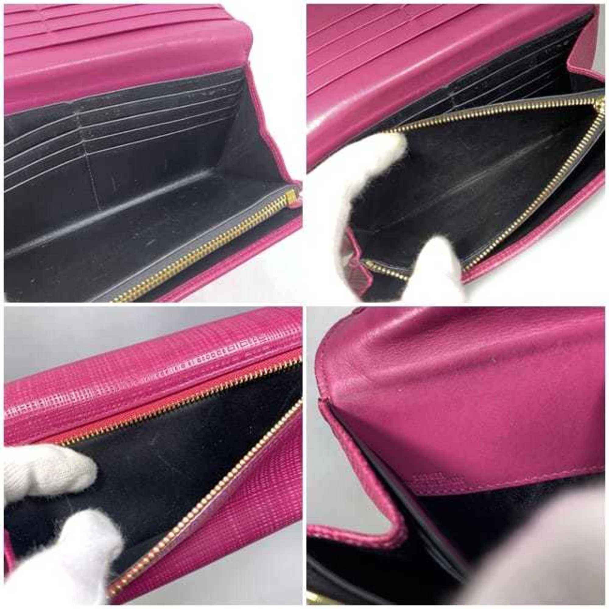 Linen Leather Long Wallet (Bi-Fold) (Pre-Owned) - Loewe - Modalova