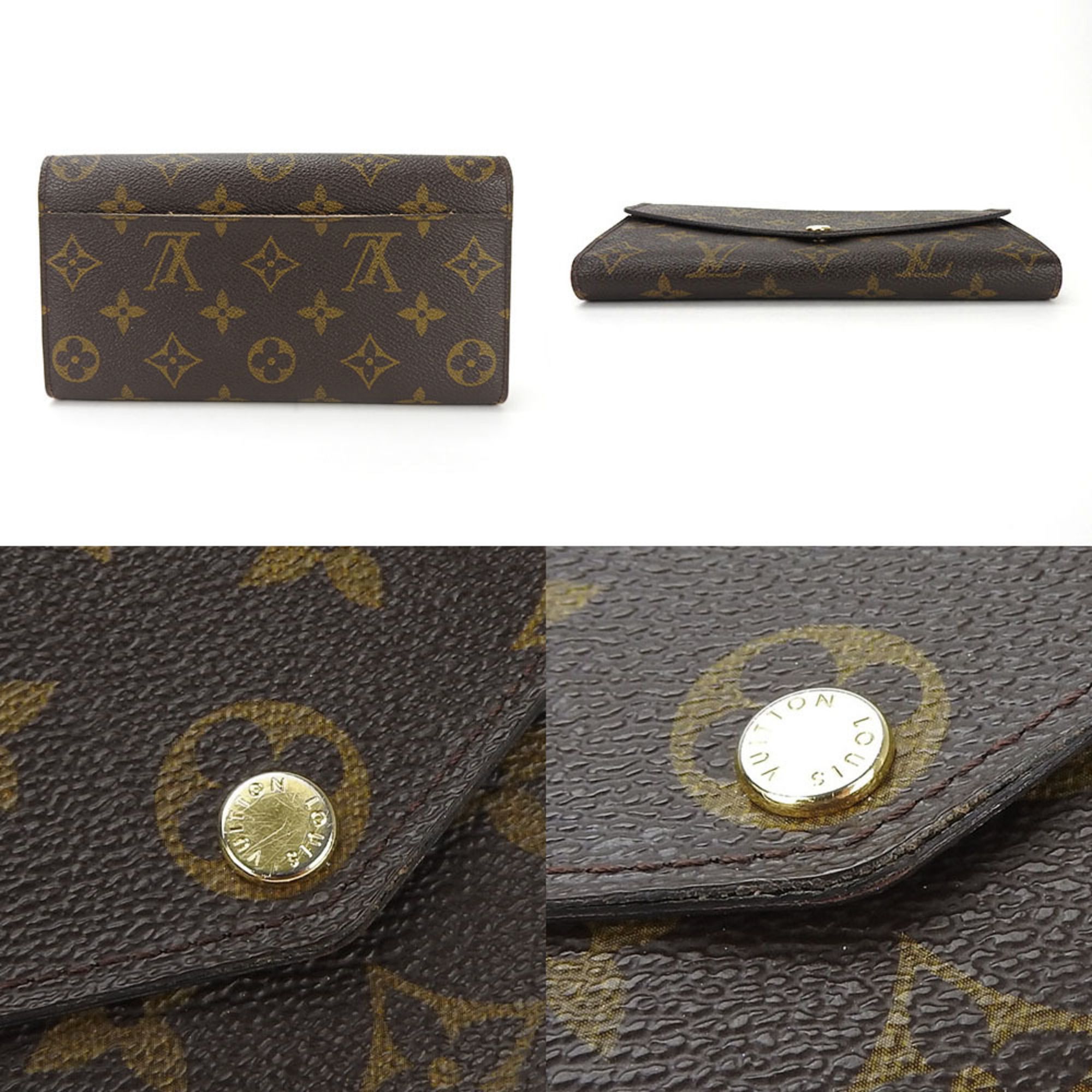 Monogram Long Wallet (Bi-Fold) (Pre-Owned) - Louis Vuitton - Modalova