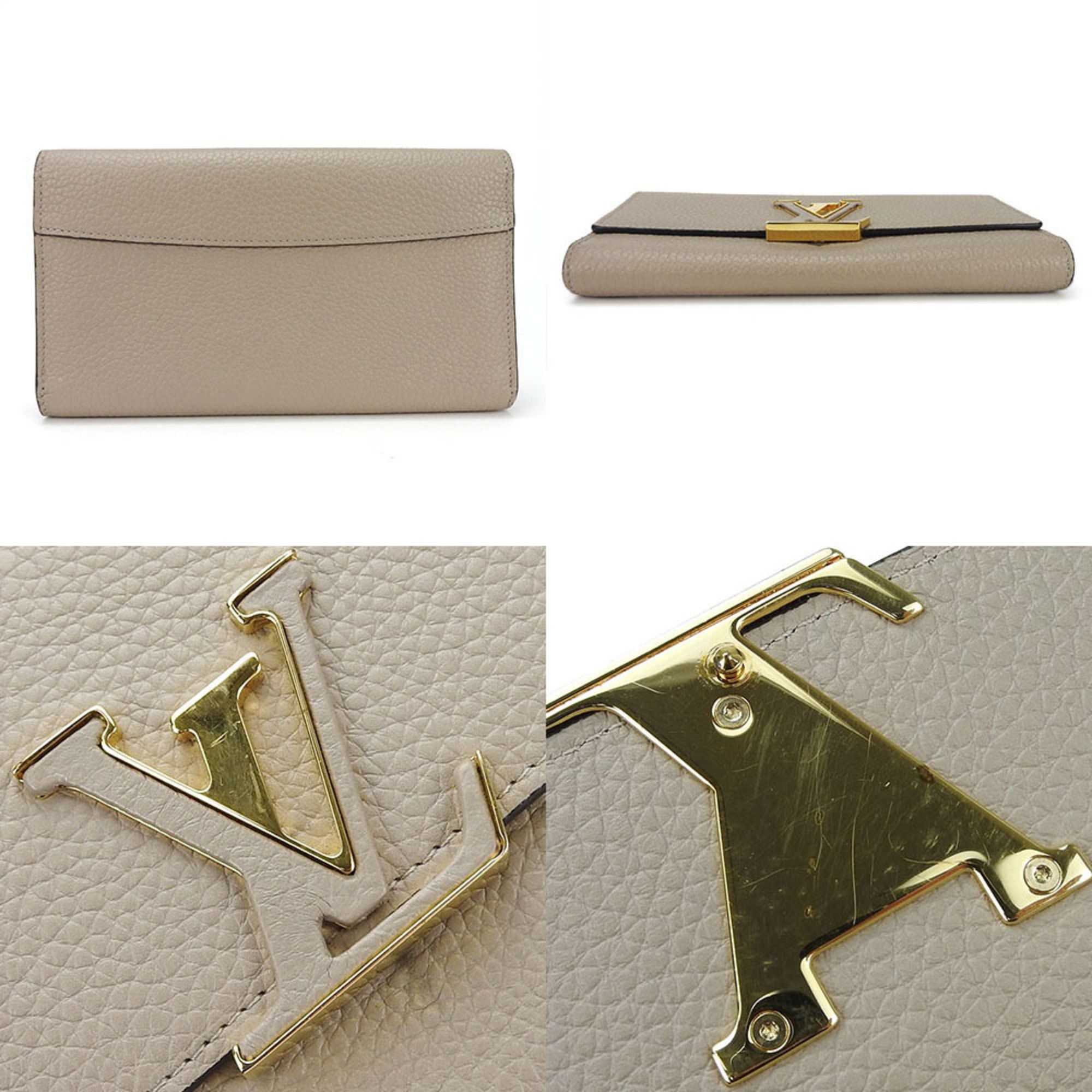Leather Long Wallet (Bi-Fold) (Pre-Owned) - Louis Vuitton - Modalova