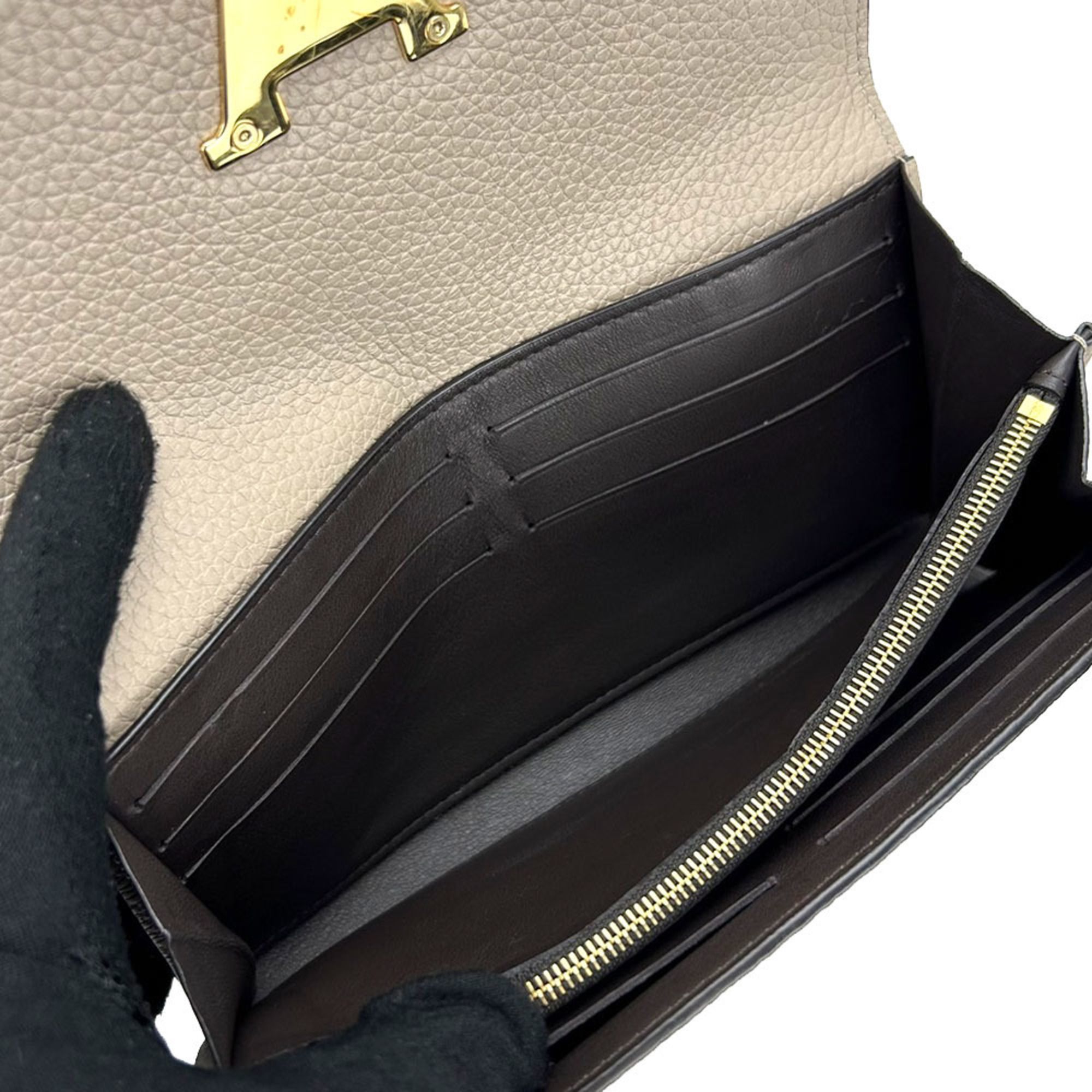 Leather Long Wallet (Bi-Fold) (Pre-Owned) - Louis Vuitton - Modalova