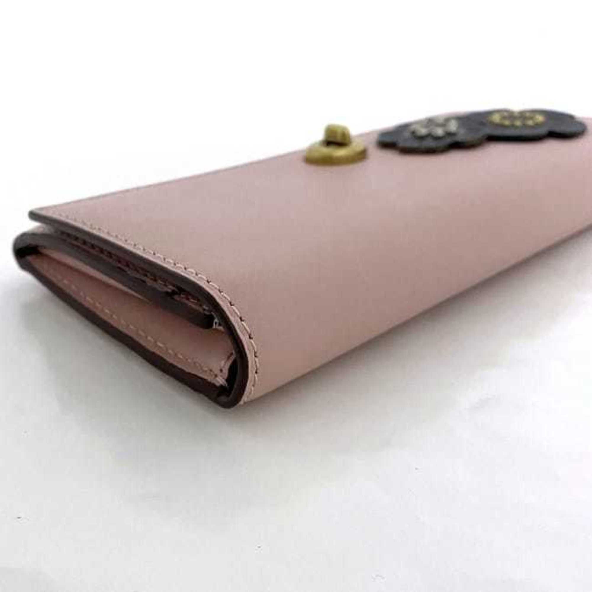 Leather Long Wallet (Bi-Fold) (Pre-Owned) - Coach - Modalova