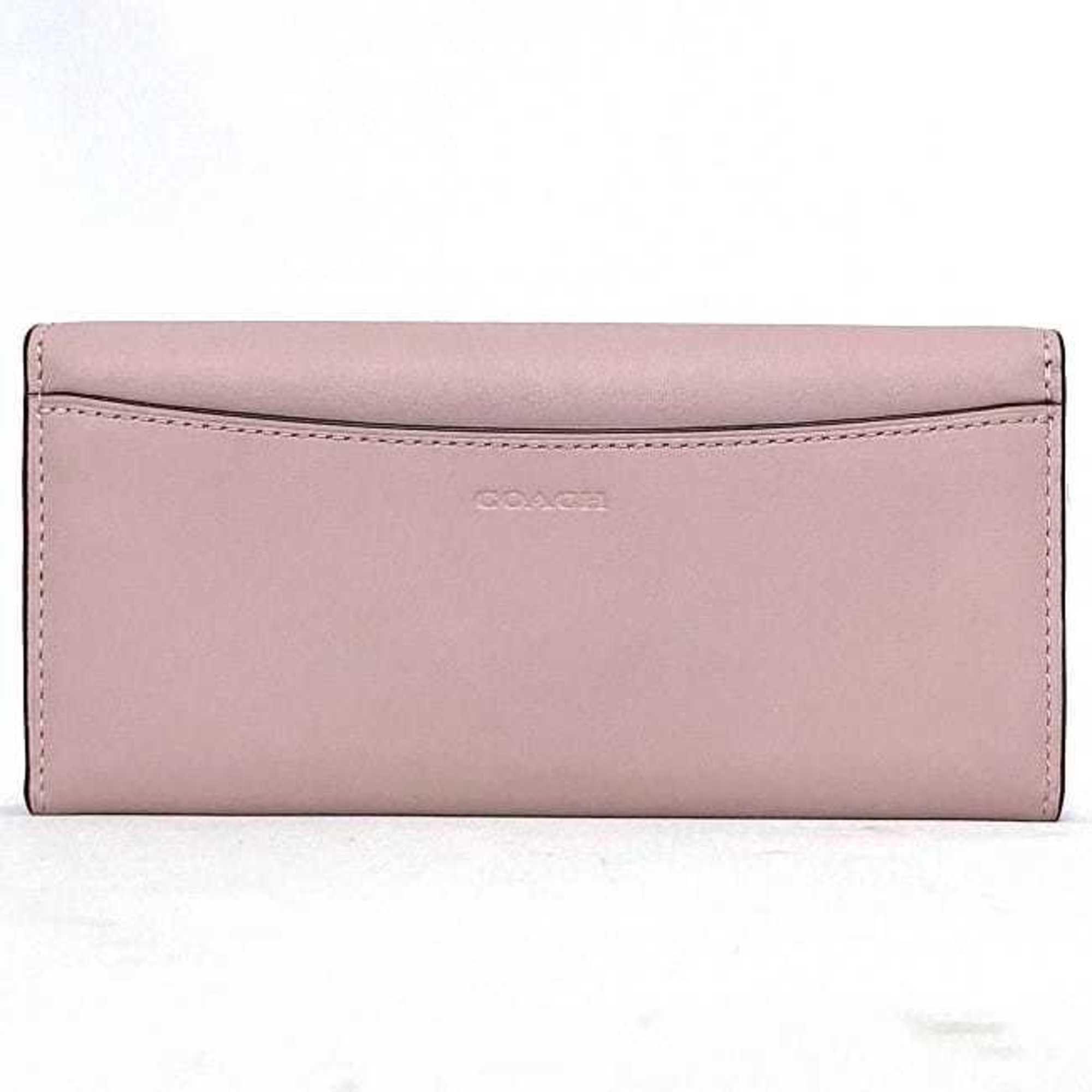 Leather Long Wallet (Bi-Fold) (Pre-Owned) - Coach - Modalova
