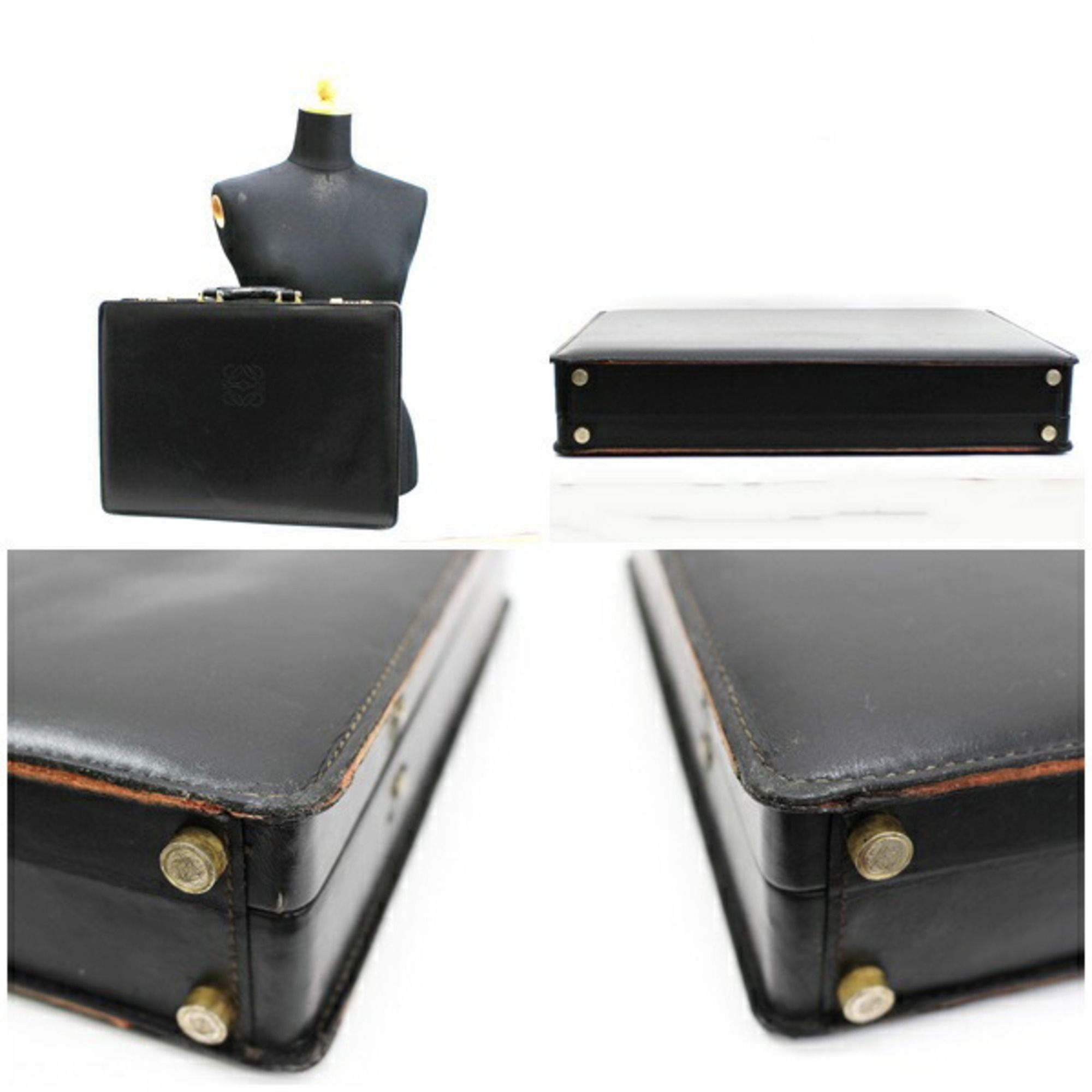 Leather Attaché Case (Pre-Owned) - Loewe - Modalova