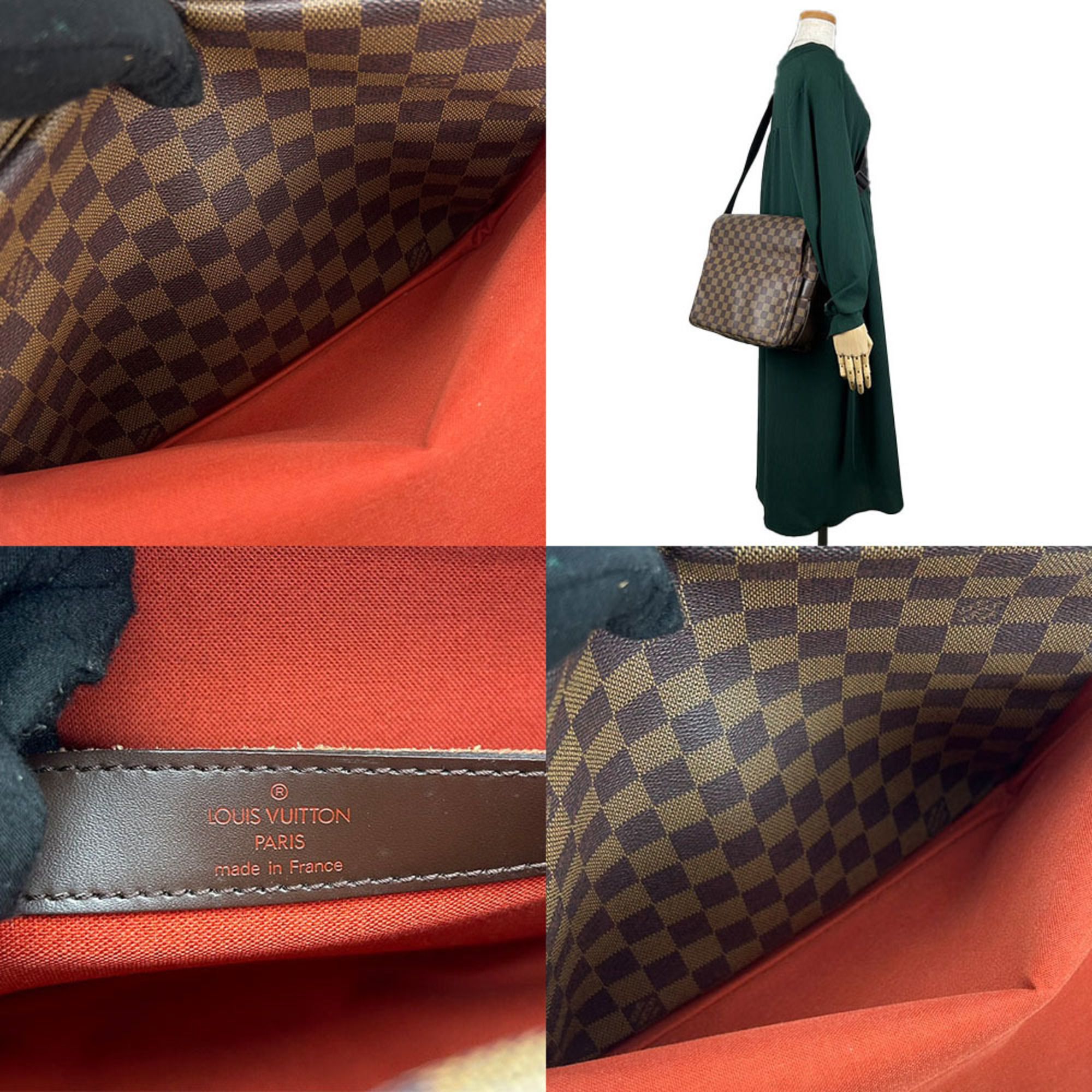Damier Damier Canvas Messenger Bag Shoulder Bag (Pre-Owned) - Louis Vuitton - Modalova