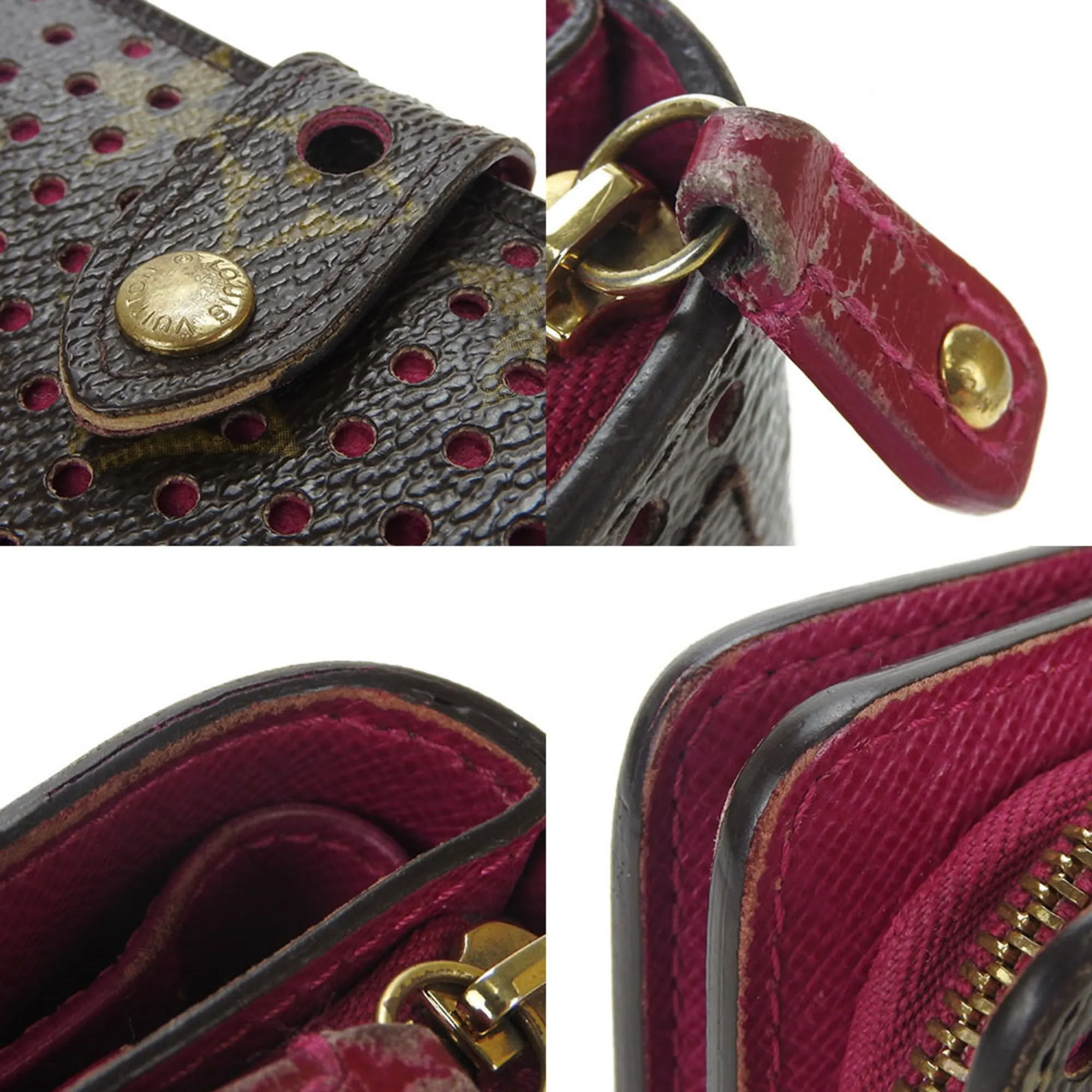 Monogram Perfo Monogram Wallet (Bi-Fold) (Pre-Owned) - Louis Vuitton - Modalova