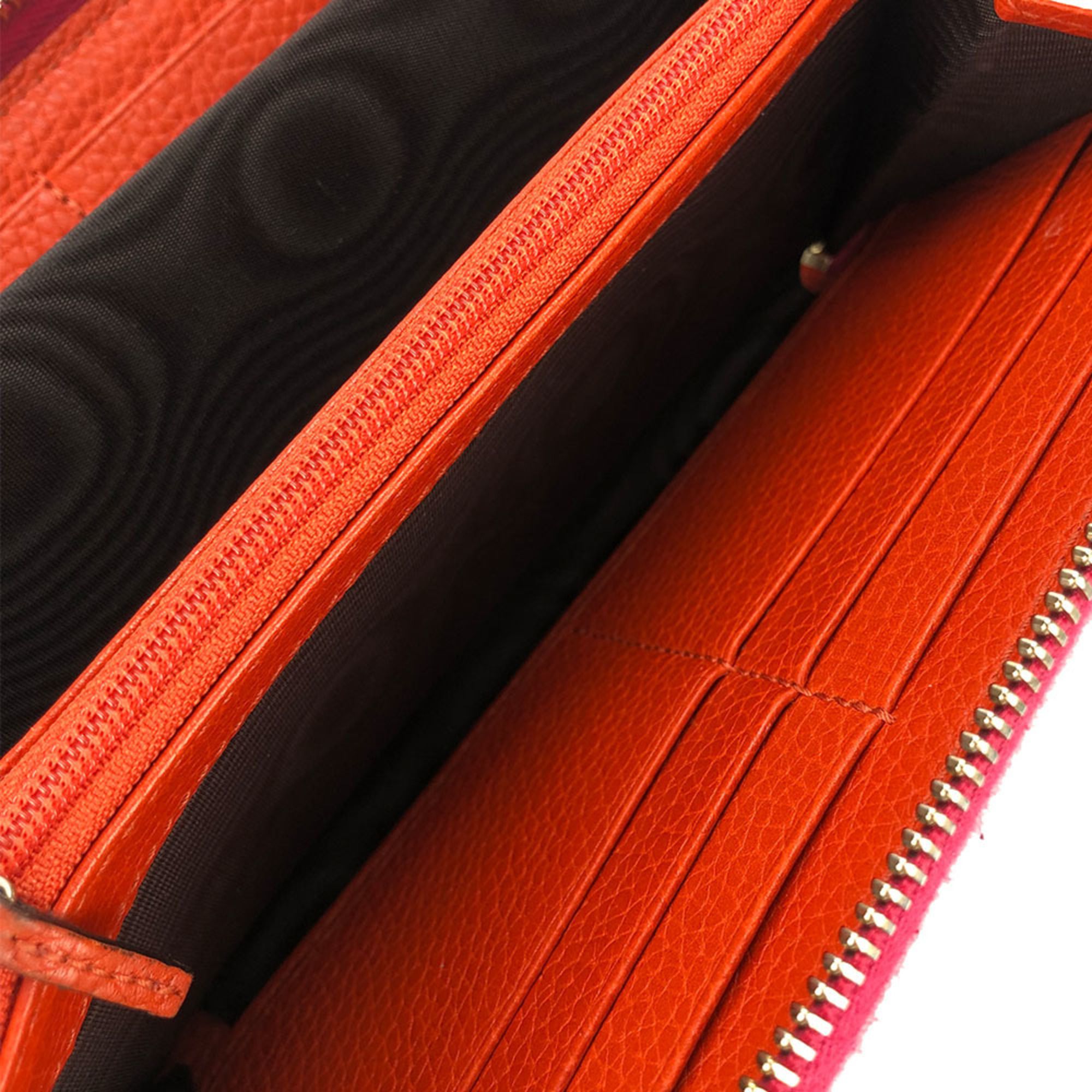 Bamboo Leather Long Wallet (Bi-Fold) (Pre-Owned) - Gucci - Modalova