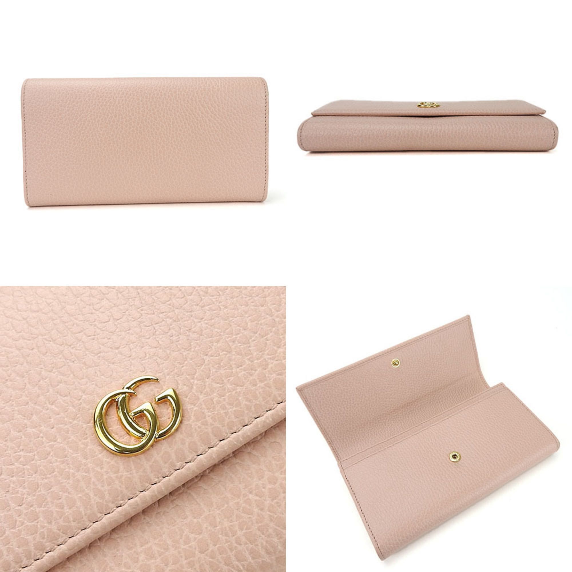 Leather Long Wallet (Bi-Fold) (Pre-Owned) - Gucci - Modalova