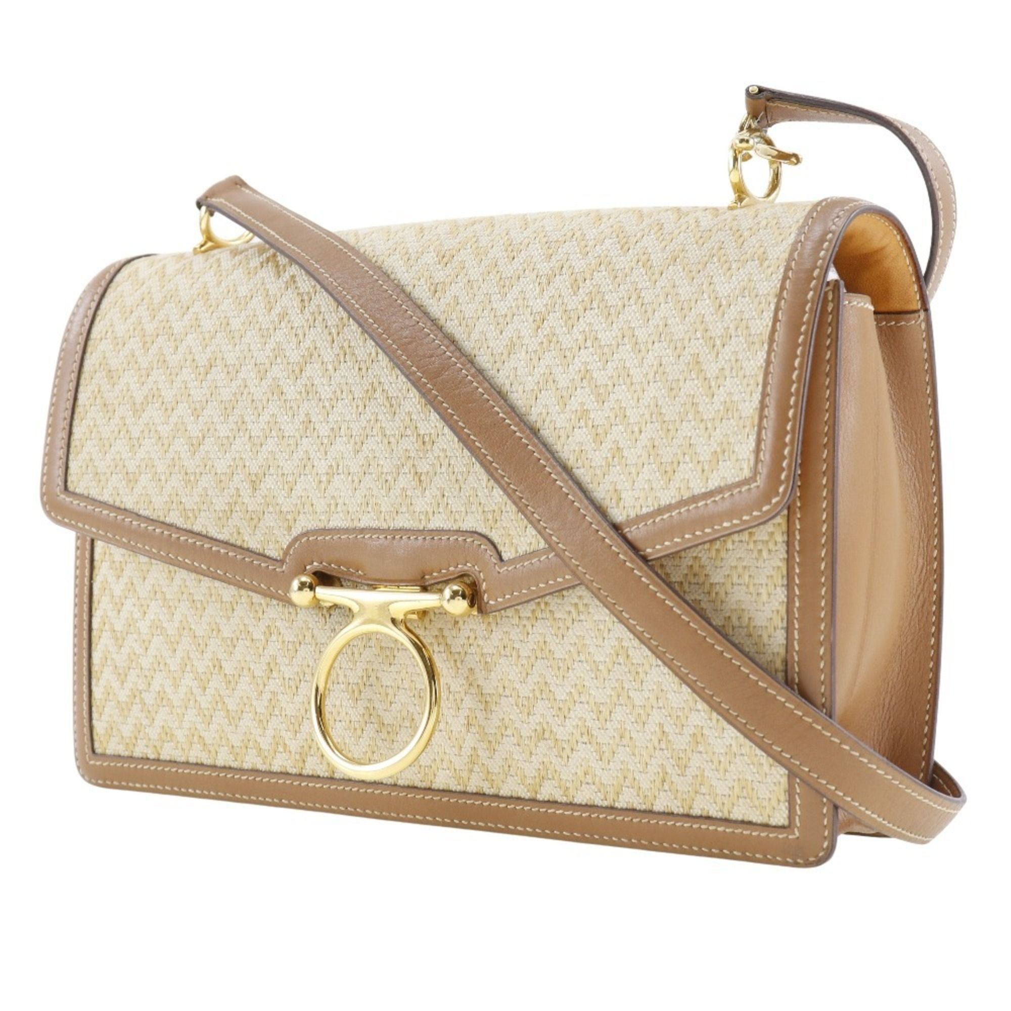Canvas Shoulder Bag (Pre-Owned) - Hermes - Modalova