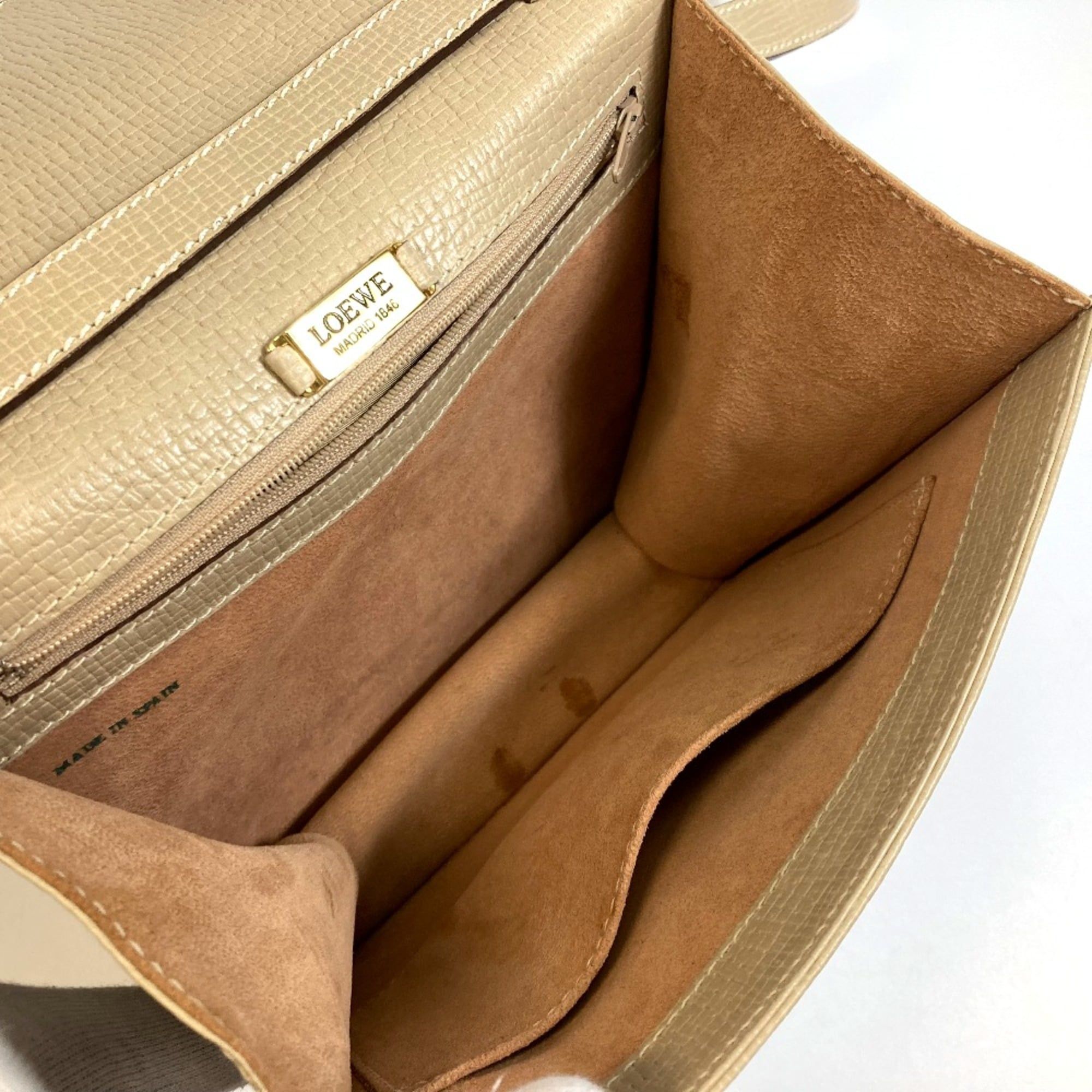 Leather Handbag (Pre-Owned) - Loewe - Modalova