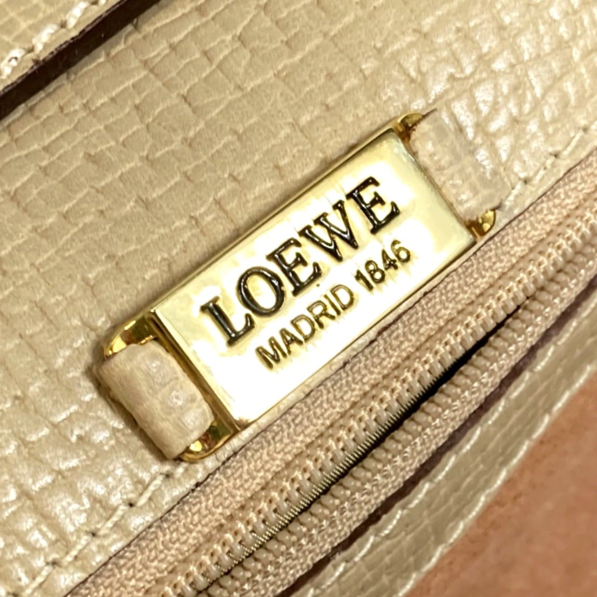 Leather Handbag (Pre-Owned) - Loewe - Modalova