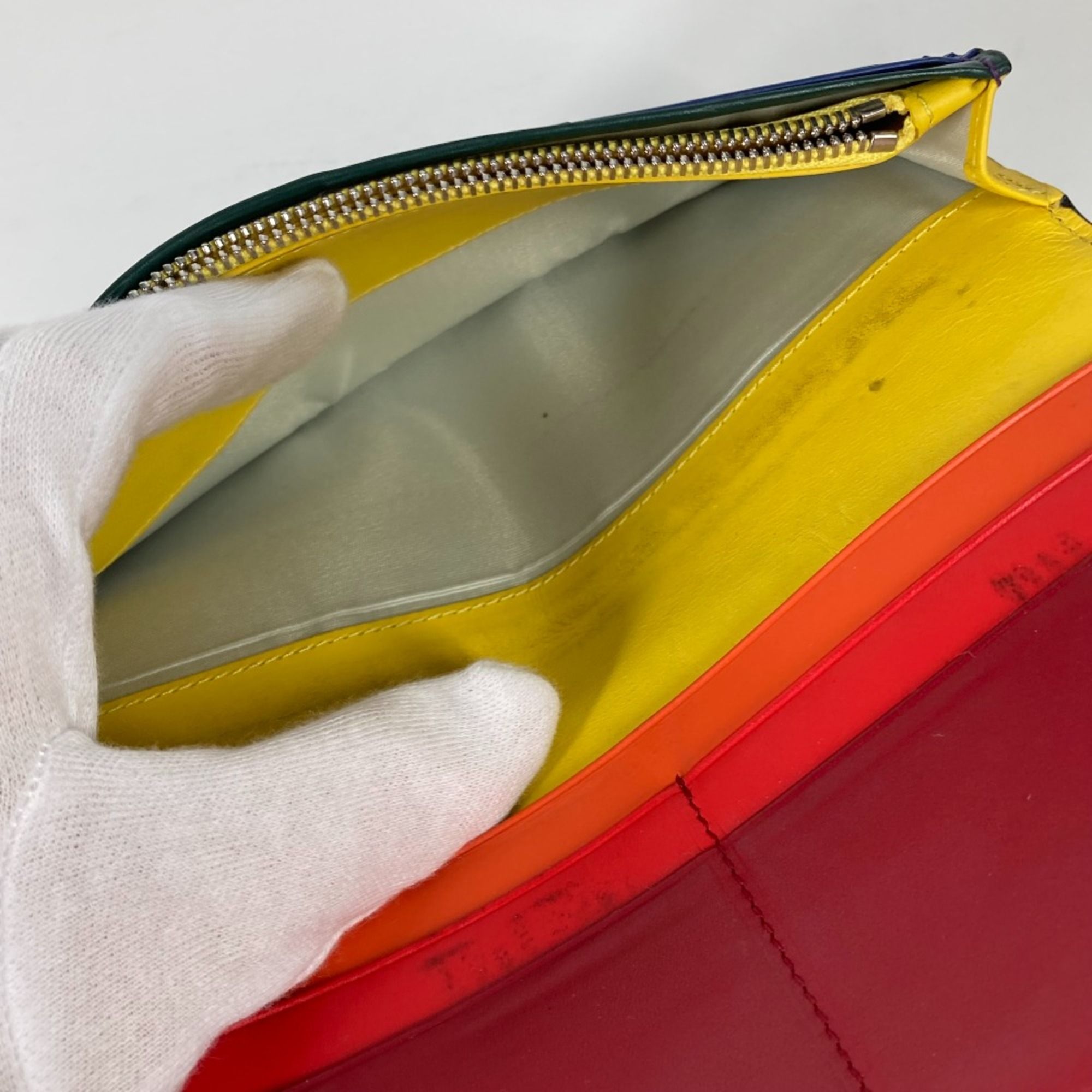 Leather Long Wallet (Bi-Fold) (Pre-Owned) - Loewe - Modalova