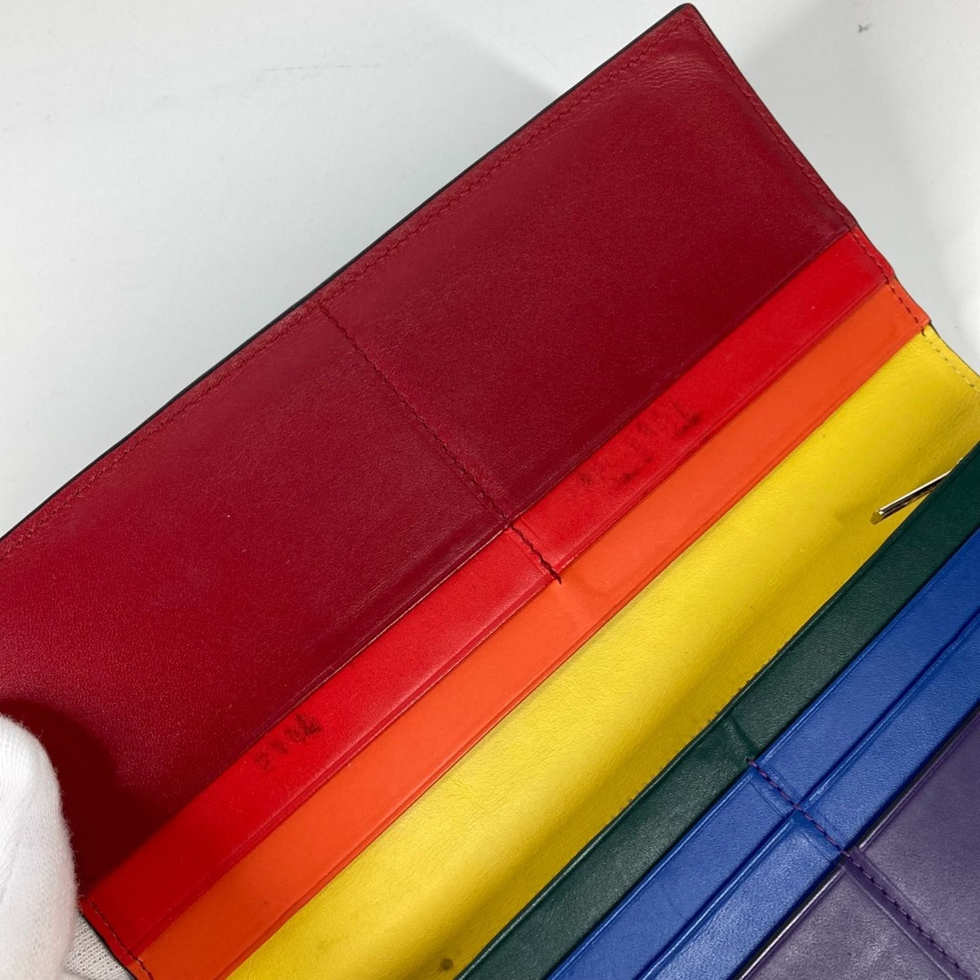 Leather Long Wallet (Bi-Fold) (Pre-Owned) - Loewe - Modalova