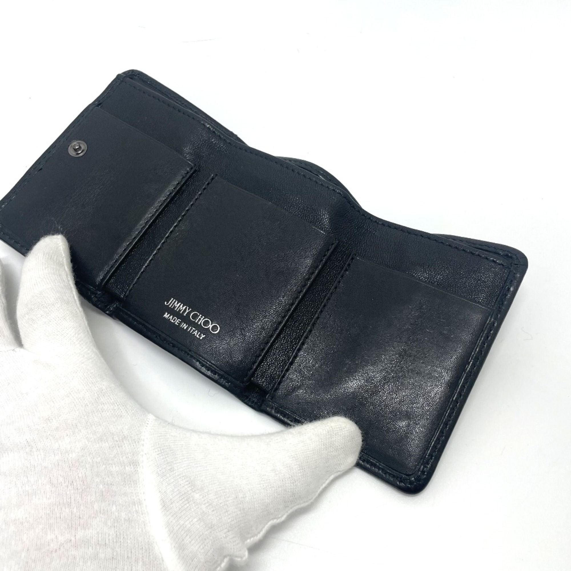 Leather Wallet (Tri-Fold) (Pre-Owned) - Jimmy Choo - Modalova