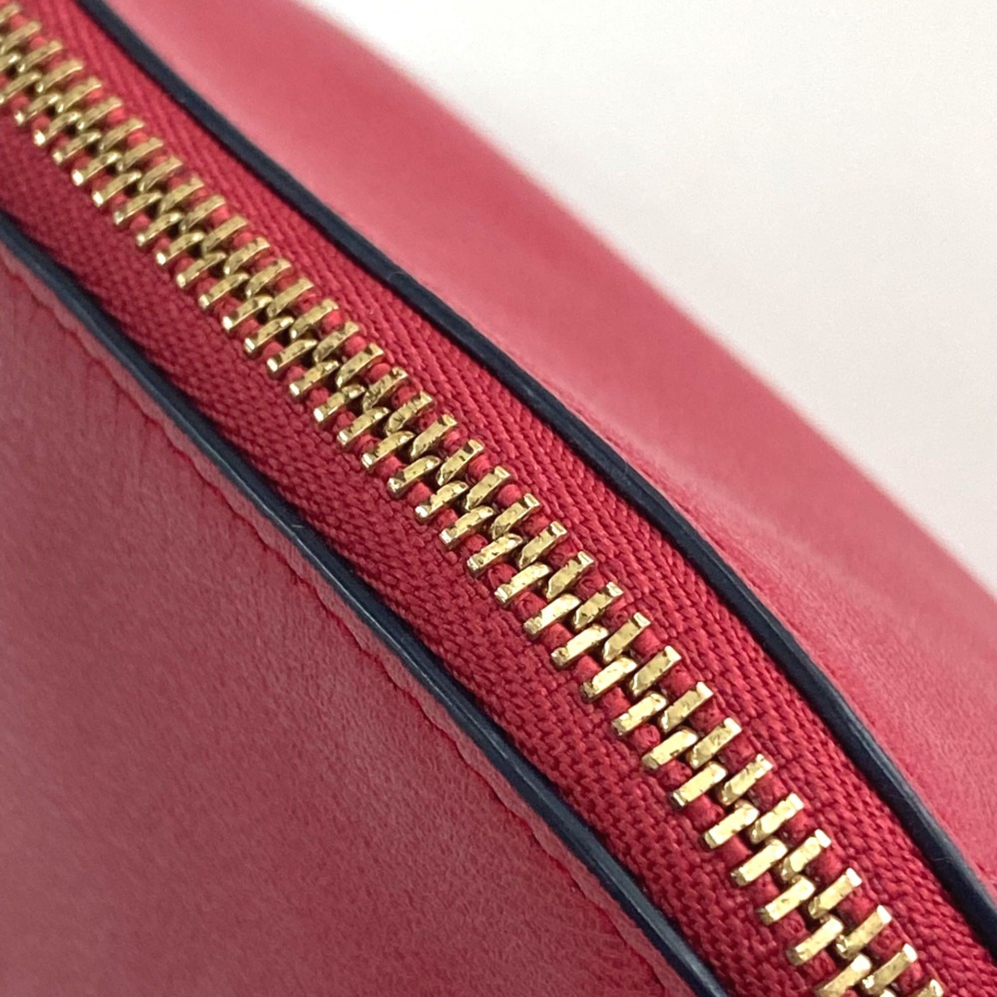 Loewe Red Leather Pouch (Pre-Owned) - Loewe - Modalova