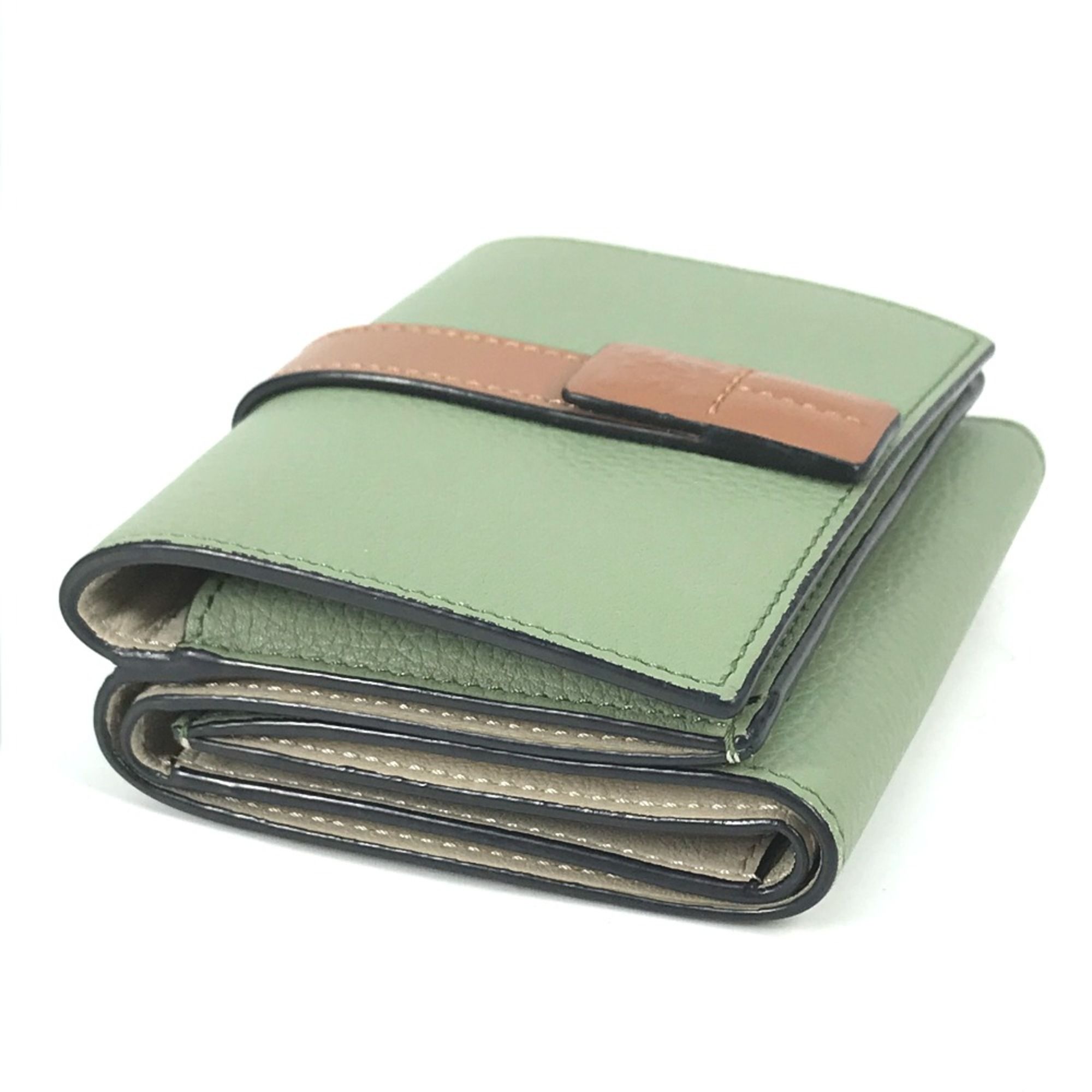 Leather Wallet (Tri-Fold) (Pre-Owned) - Loewe - Modalova