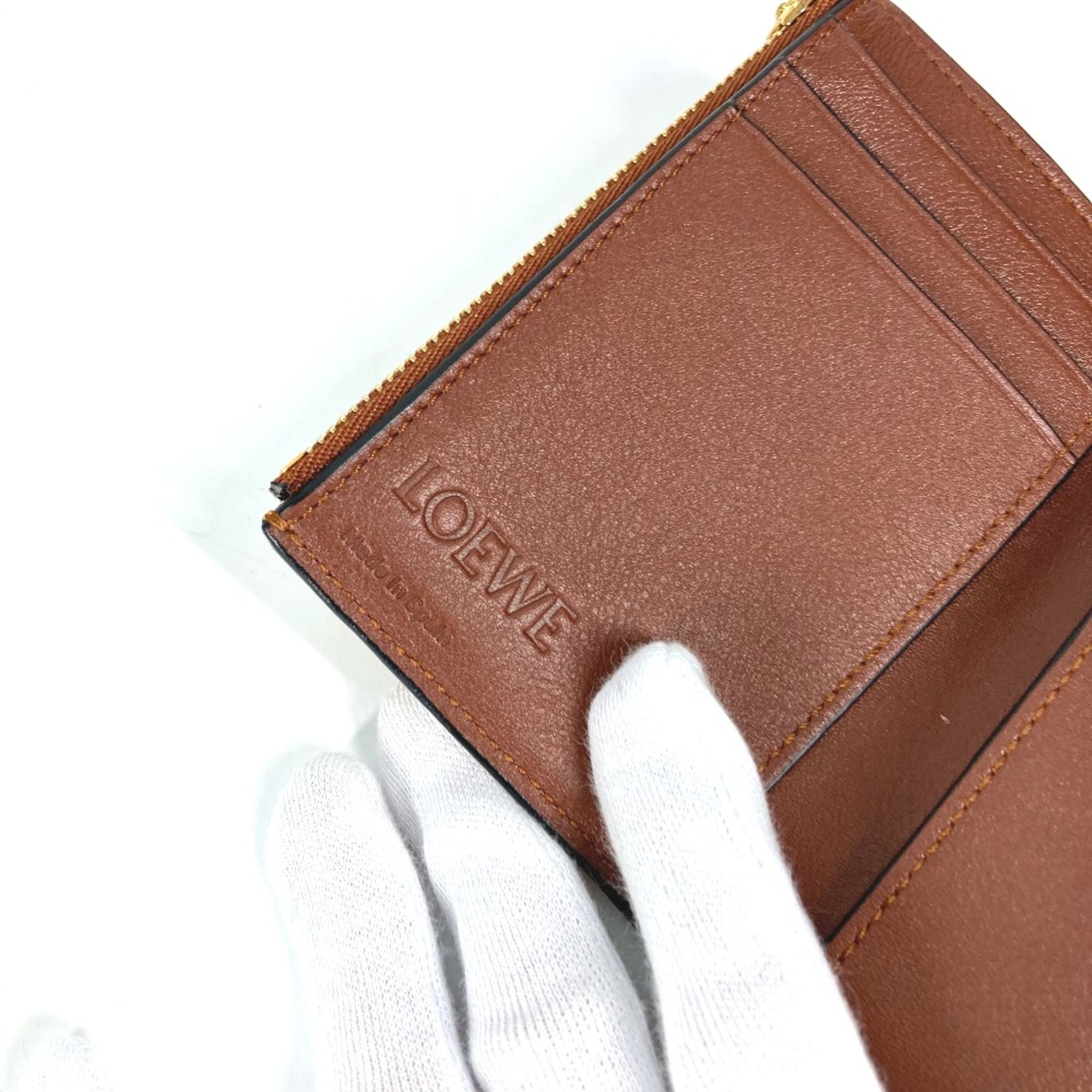 Leather Wallet (Tri-Fold) (Pre-Owned) - Loewe - Modalova