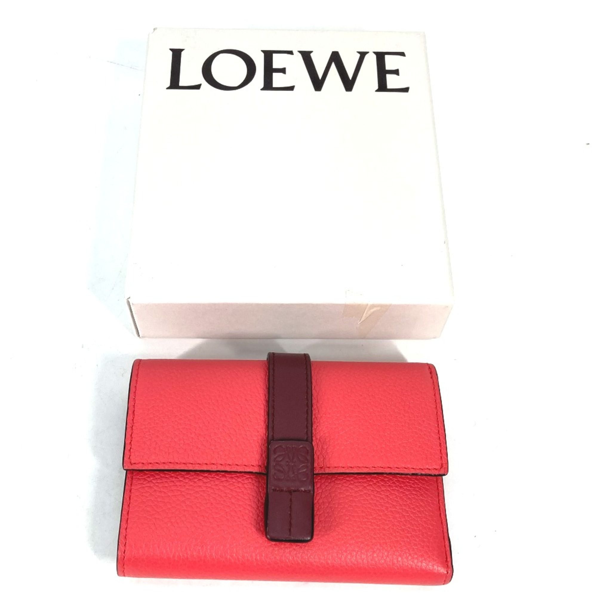 Leather Wallet (Tri-Fold) (Pre-Owned) - Loewe - Modalova