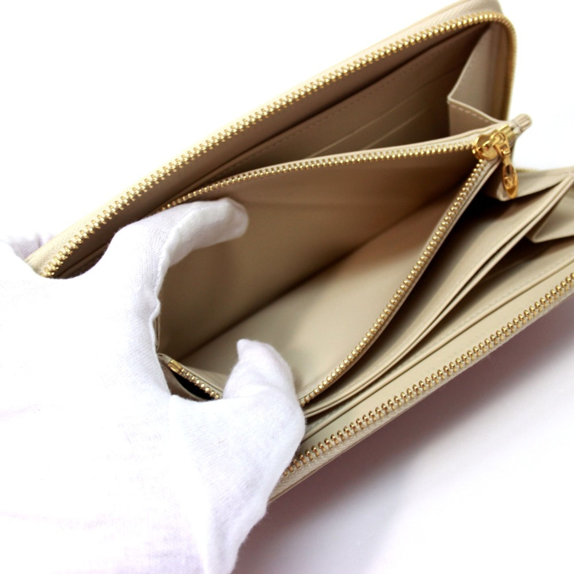Leather Long Wallet (Bi-Fold) (Pre-Owned) - Louis Vuitton - Modalova