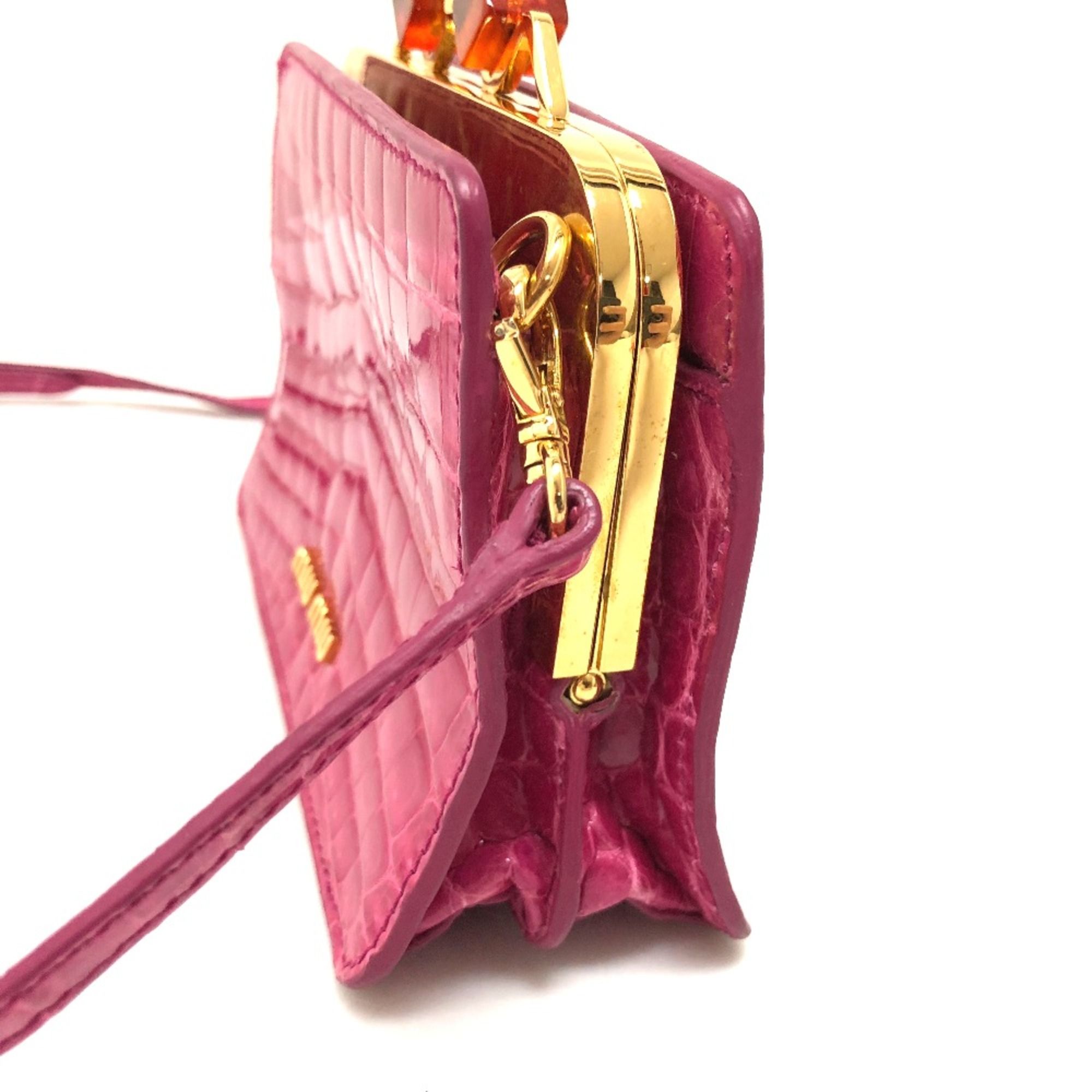 Leather Shoulder Bag (Pre-Owned) - Miu Miu - Modalova