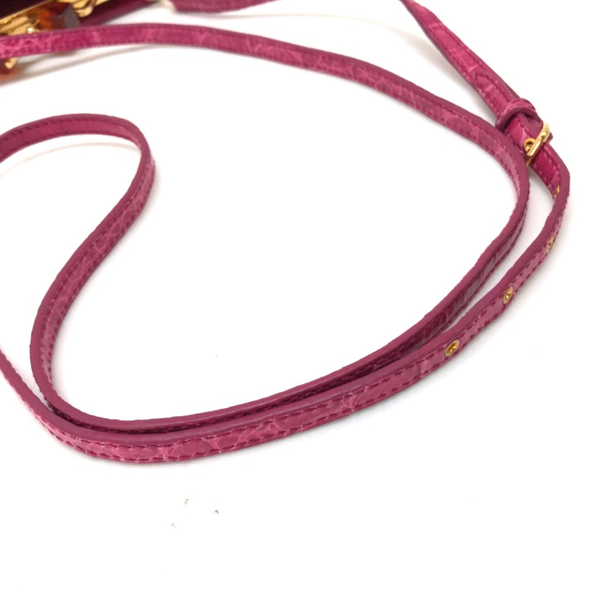 Leather Shoulder Bag (Pre-Owned) - Miu Miu - Modalova