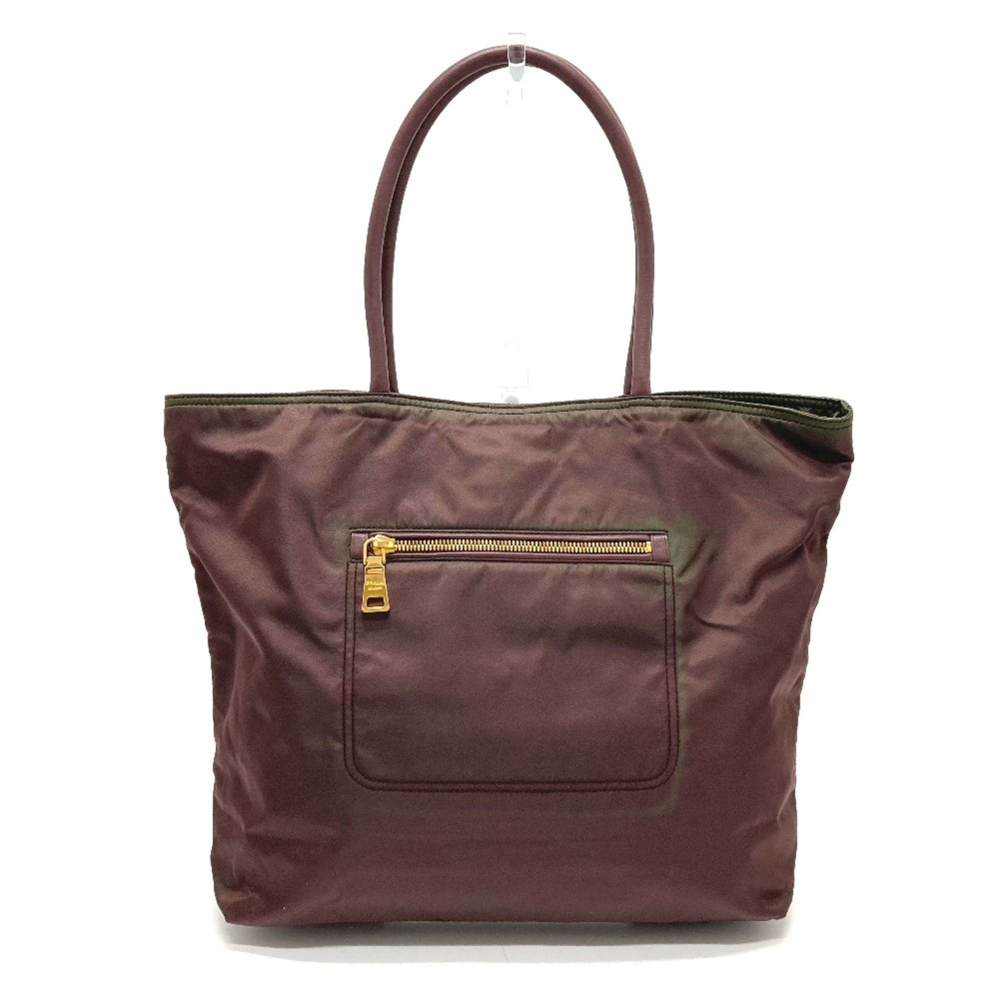 Leather Tote Bag (Pre-Owned) - Prada - Modalova