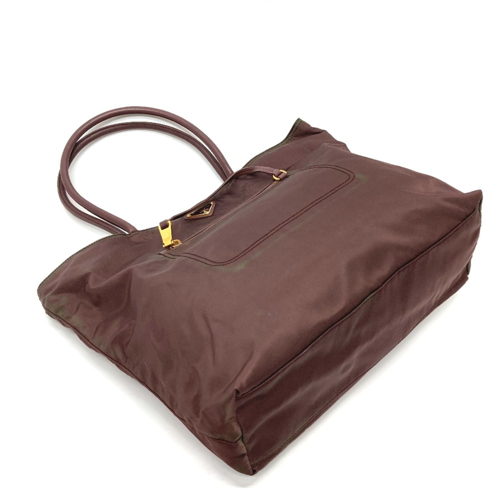 Leather Tote Bag (Pre-Owned) - Prada - Modalova