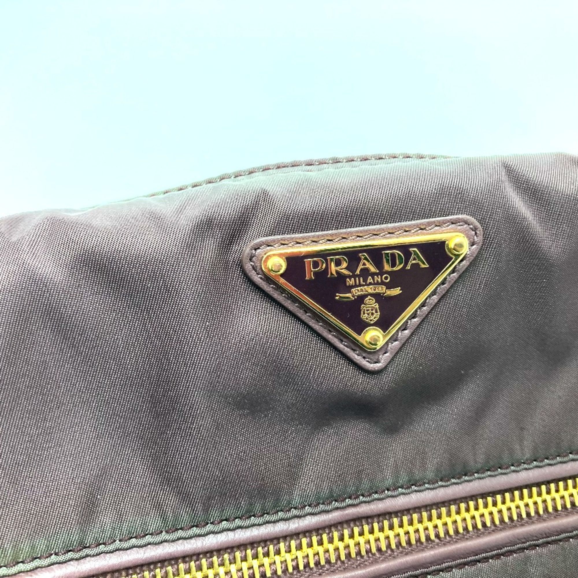 Leather Tote Bag (Pre-Owned) - Prada - Modalova