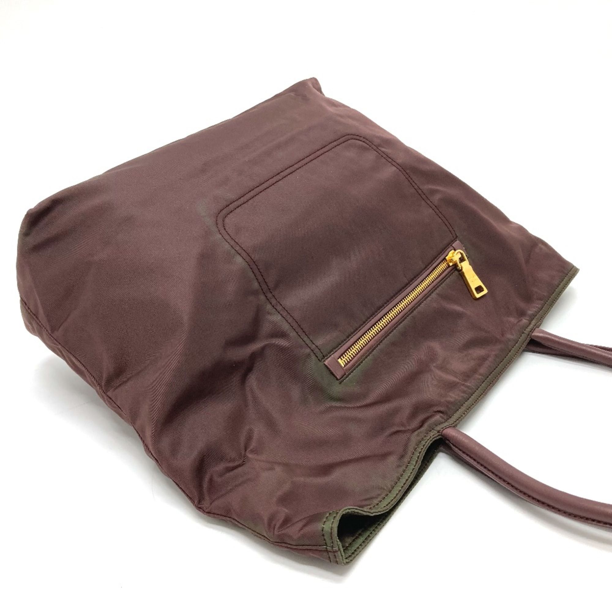 Leather Tote Bag (Pre-Owned) - Prada - Modalova