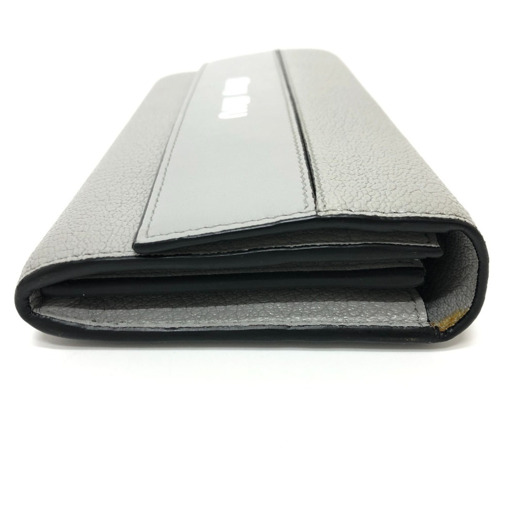 Leather Long Wallet (Bi-Fold) (Pre-Owned) - Miu Miu - Modalova