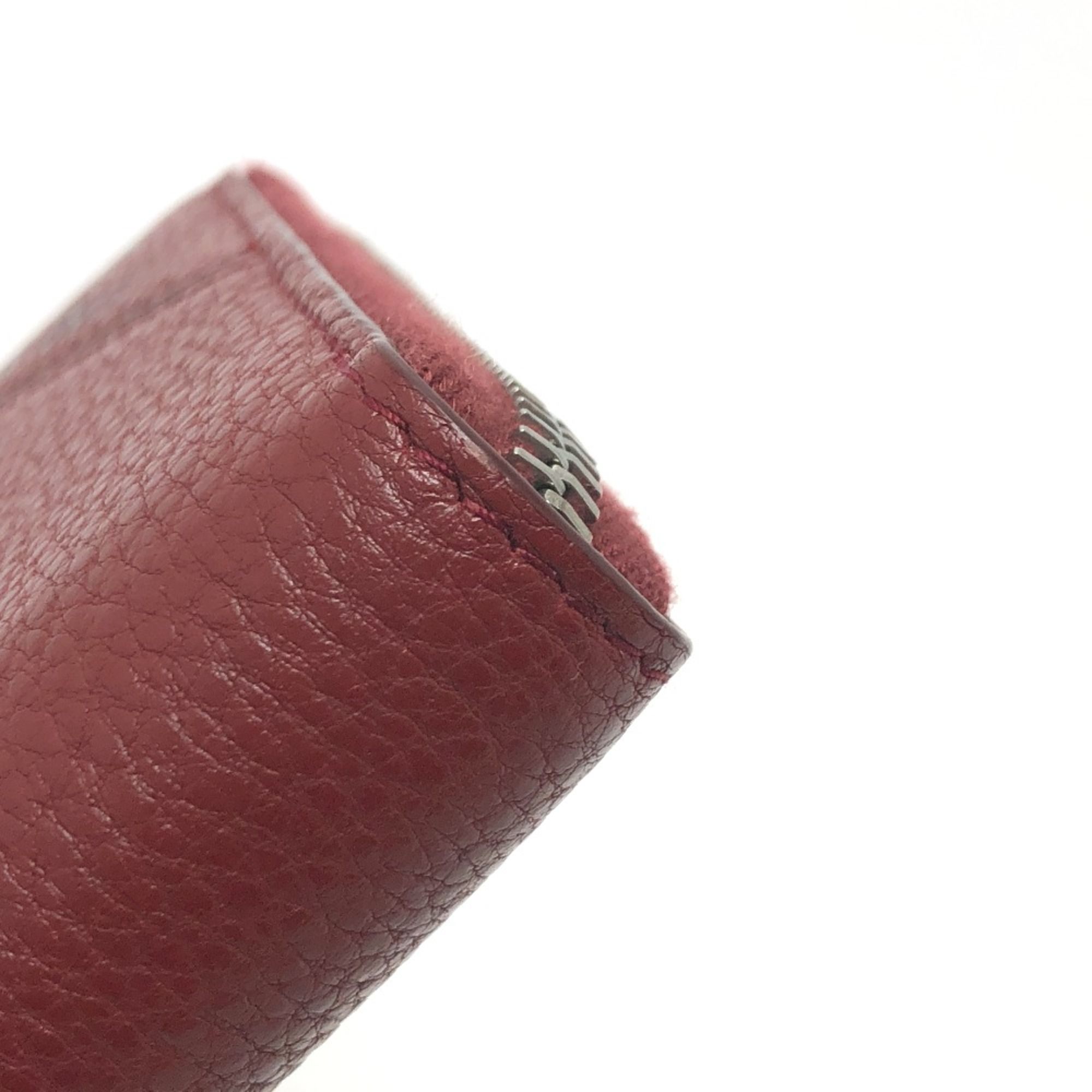 Leather Long Wallet (Bi-Fold) (Pre-Owned) - Prada - Modalova