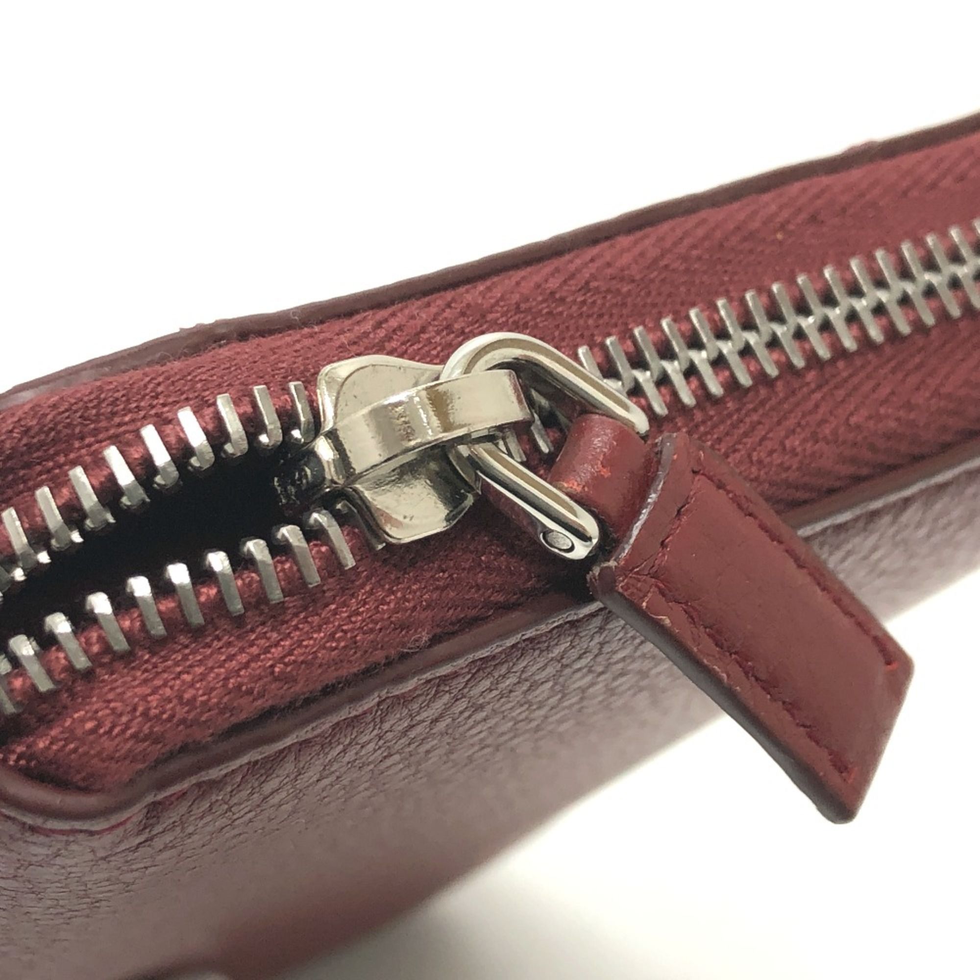 Leather Long Wallet (Bi-Fold) (Pre-Owned) - Prada - Modalova