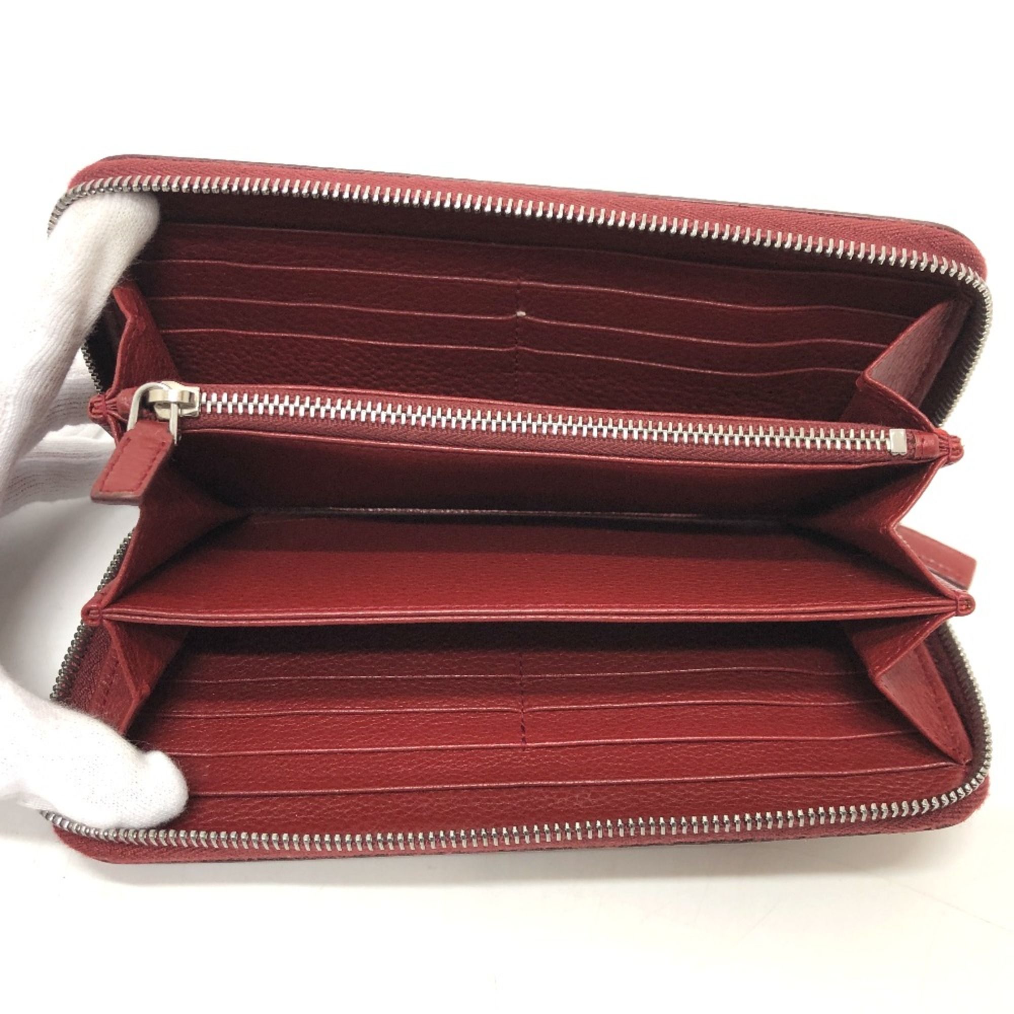 Leather Long Wallet (Bi-Fold) (Pre-Owned) - Prada - Modalova
