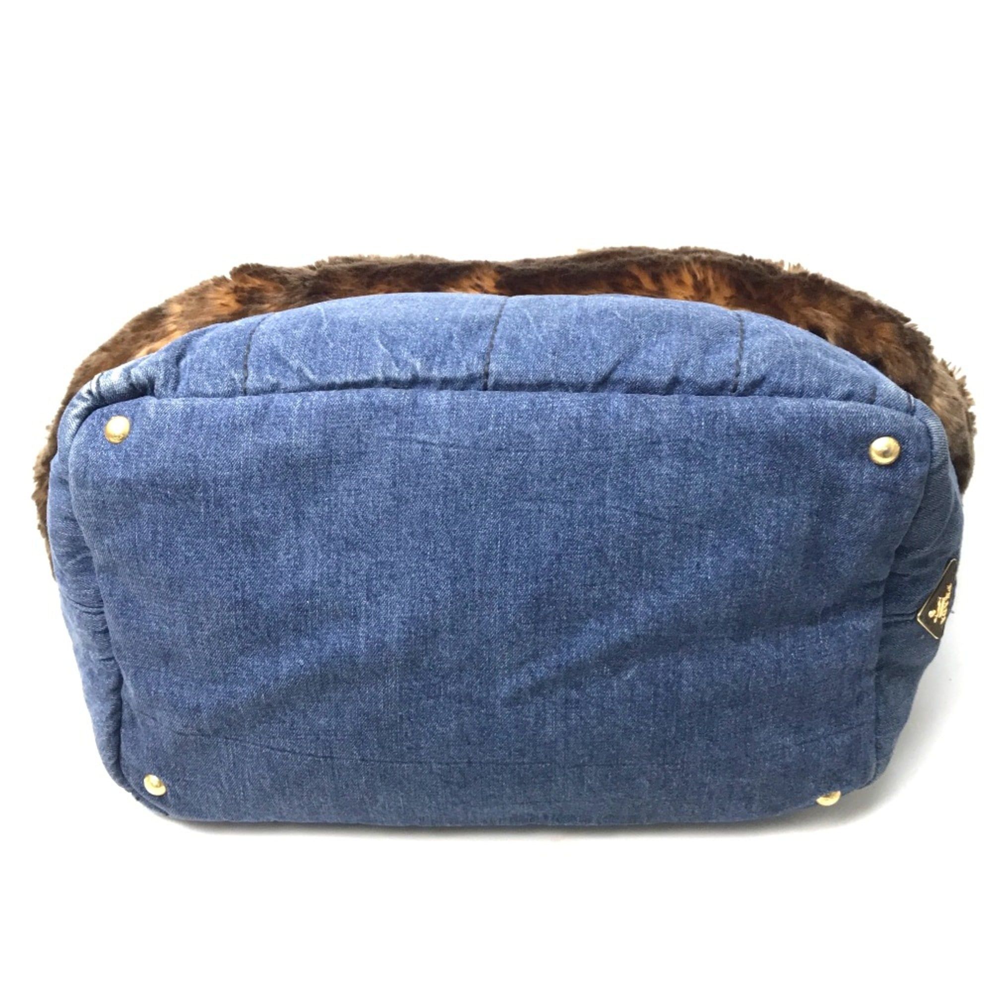 Denim Tote Bag (Pre-Owned) - Prada - Modalova