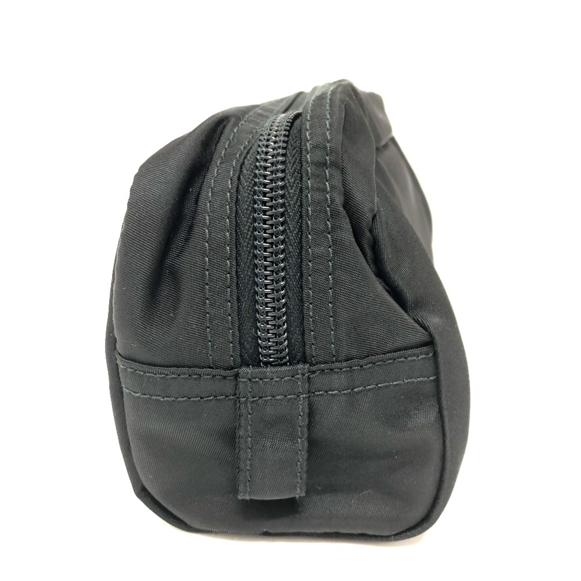 Prada Black Cloth Pouch (Pre-Owned) - Prada - Modalova