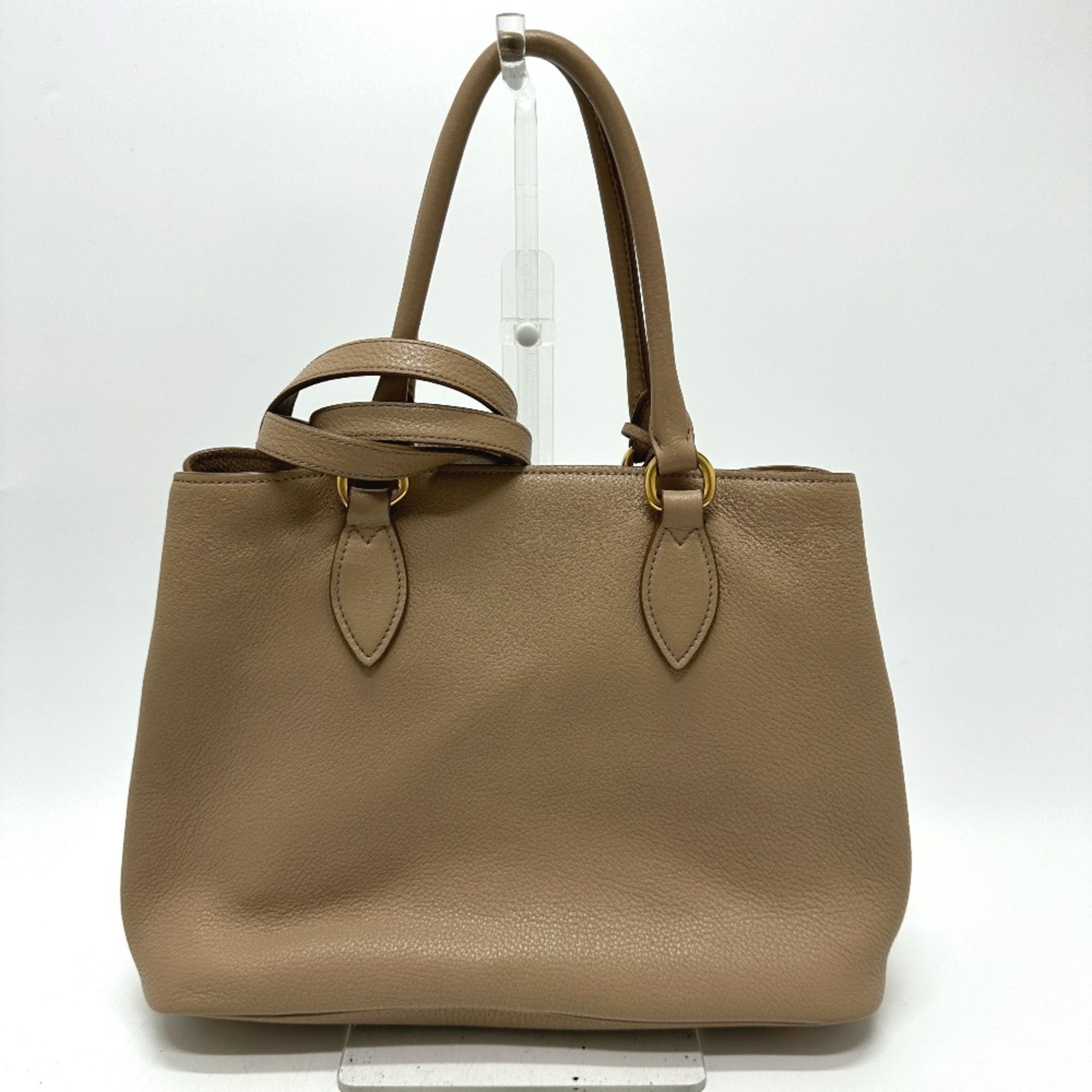 Leather Handbag (Pre-Owned) - Prada - Modalova